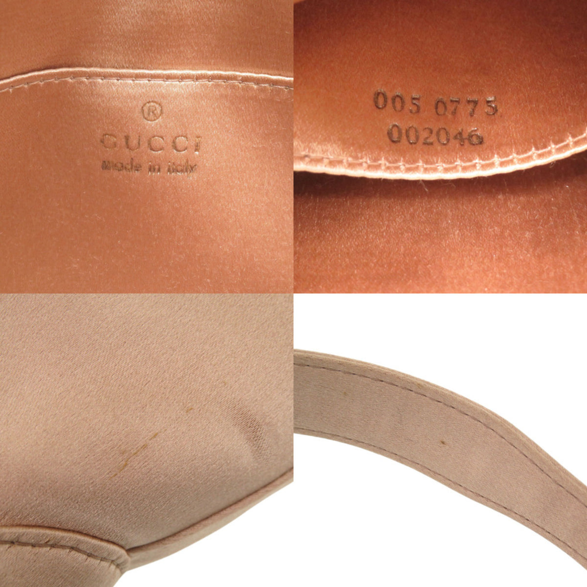 Gucci Pink Satin Handbag (Pre-Owned)