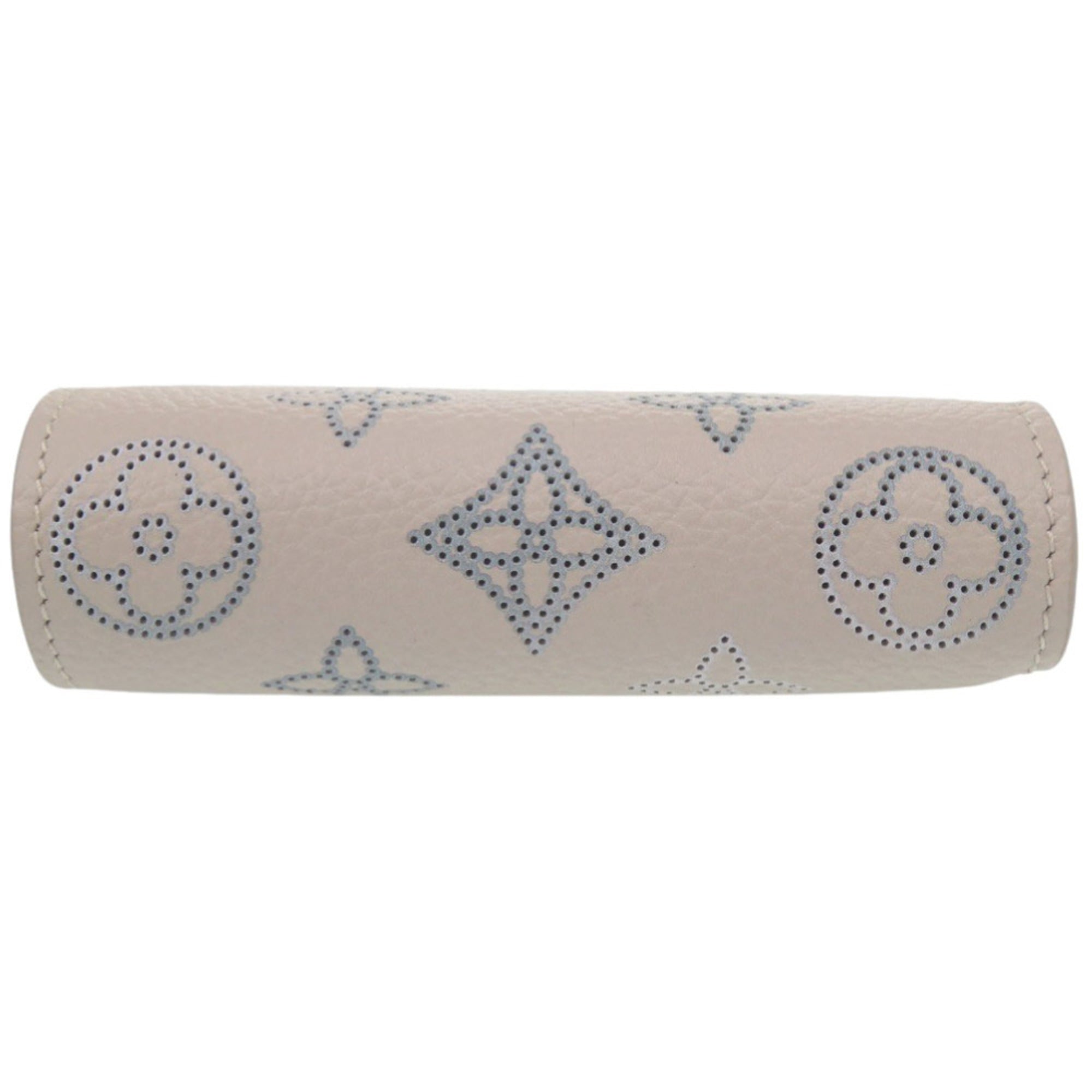 Louis Vuitton Blue Pink Mahina Leather Wallet (Bi-Fold) (Pre-Owned)