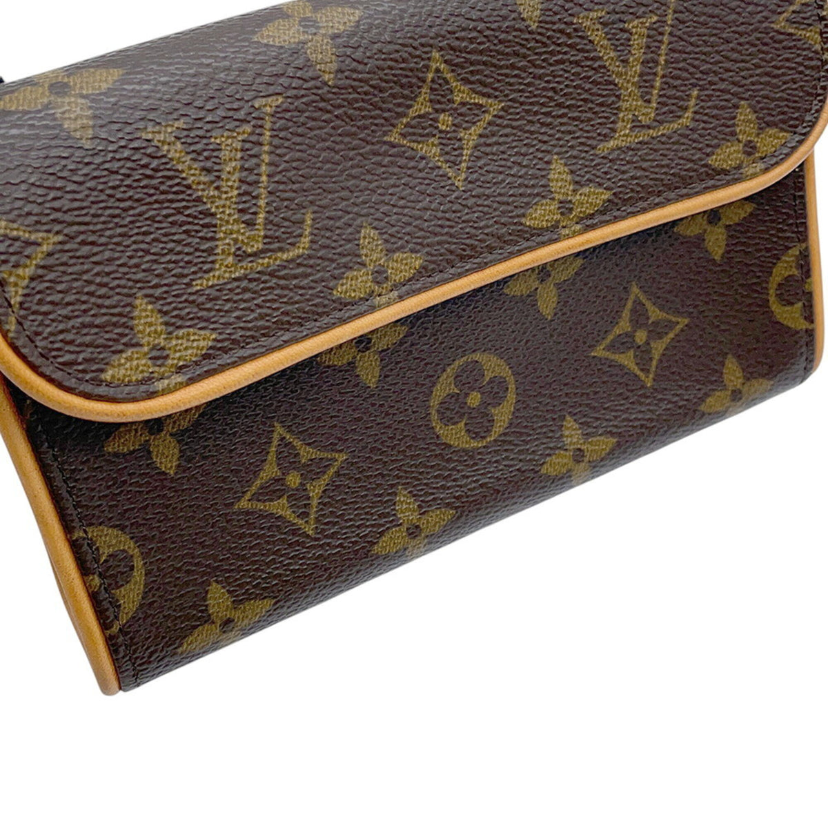 Louis Vuitton Brown Monogram Monogram Handbag Pochette Pouch Sling Bag (Pre-Owned)