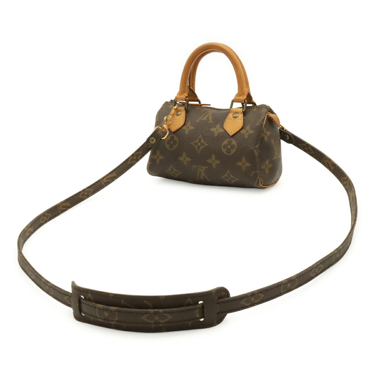Louis Vuitton Brown Monogram Monogram Mini Handbag Pouch Shoulder Bag (Pre-Owned)