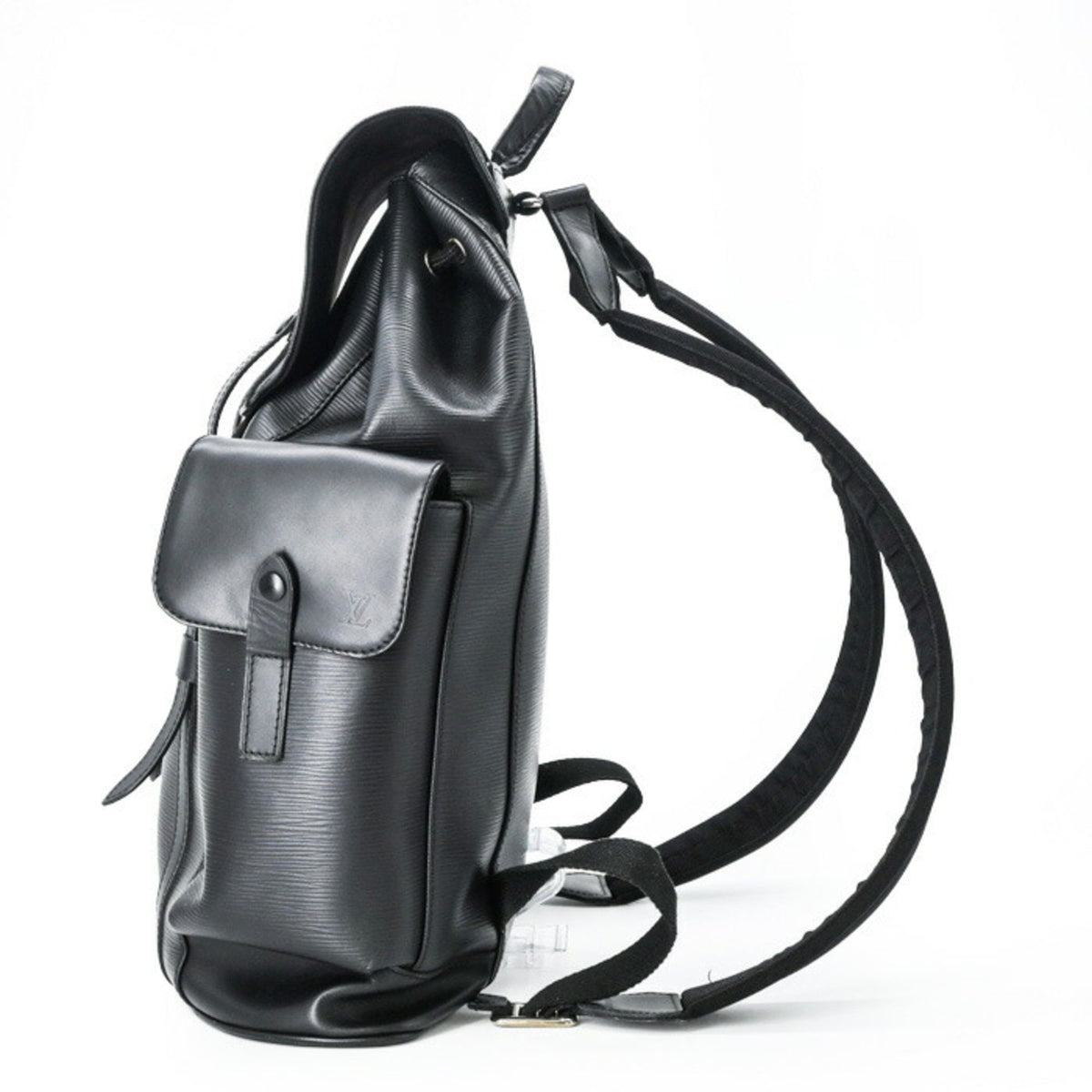 Louis Vuitton Epi Black Epi Leather Backpack (Pre-Owned)