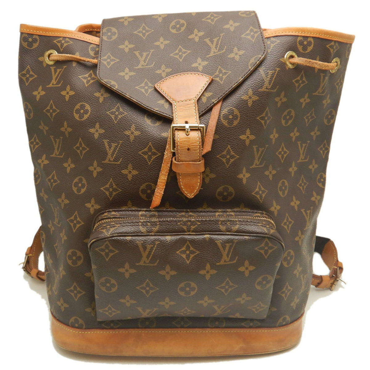 Louis Vuitton Brown Monogram Backpack (Pre-Owned)