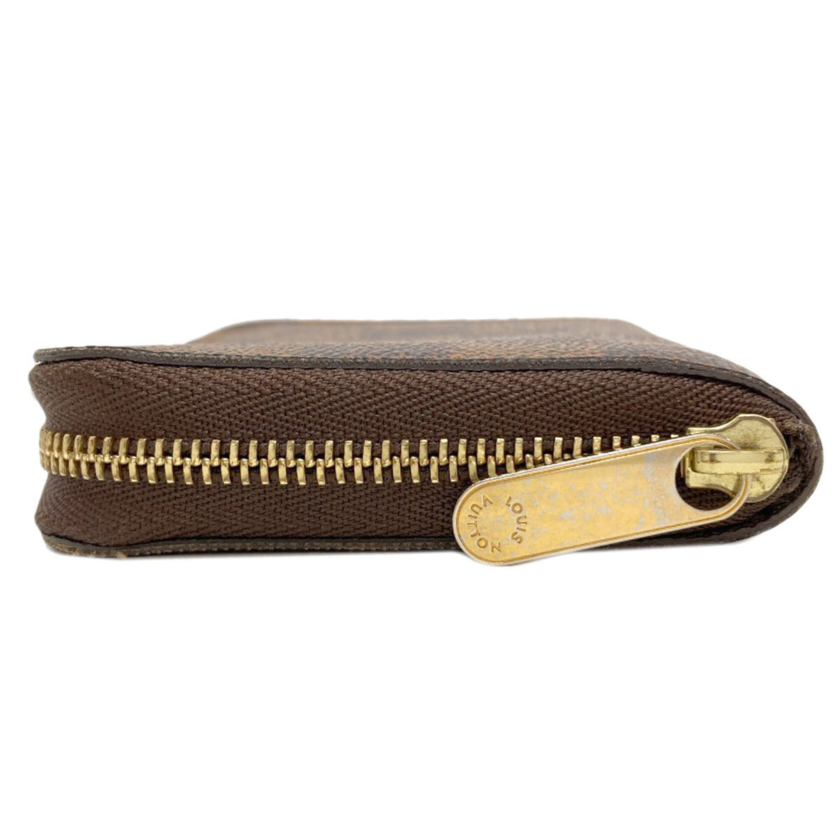 Louis Vuitton Damier Damier Canvas Ebene Damier Canvas Coin Purse/Coin Case (Pre-Owned)