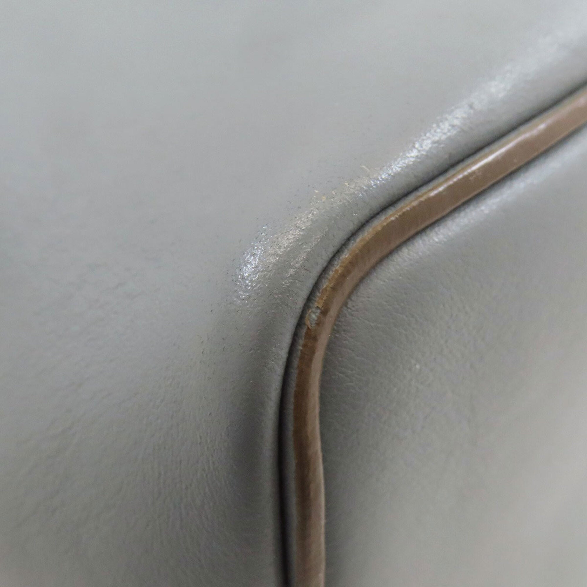 Celine Gray Leather Handbag (Pre-Owned)