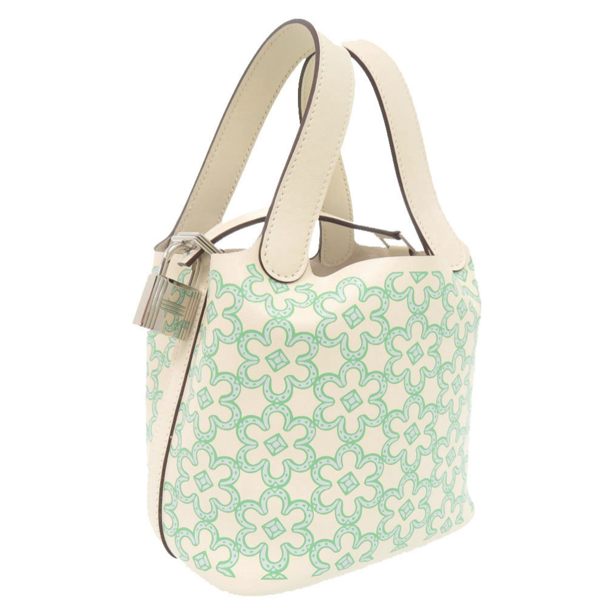 Hermes Vert Swift Leather Handbag (Pre-Owned)