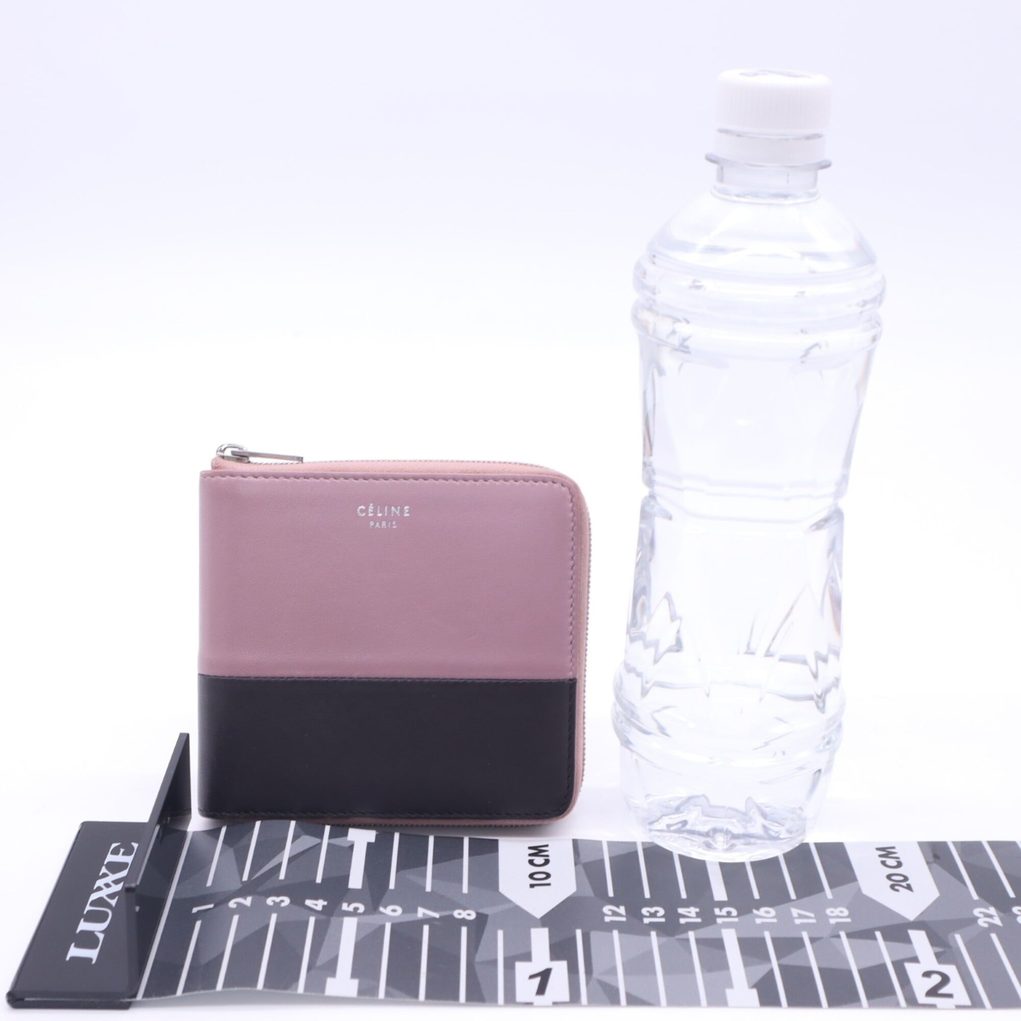 Celine Black Pink Leather Wallet (Bi-Fold) (Pre-Owned)