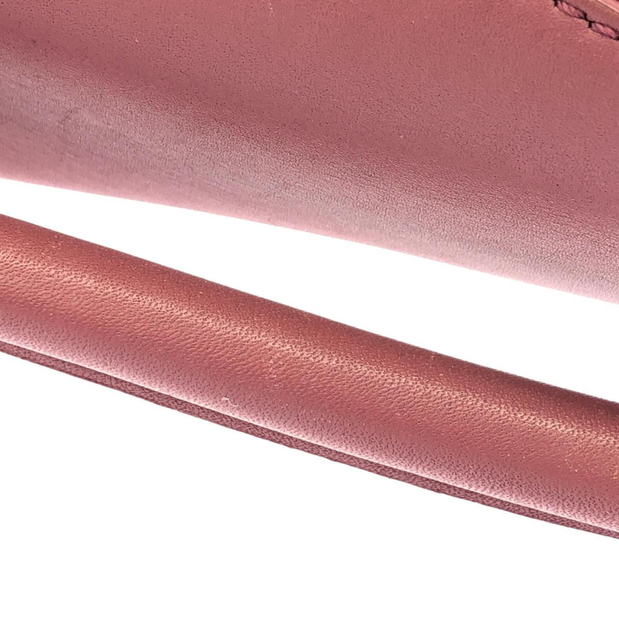 Loewe Pink Leather Handbag (Pre-Owned)