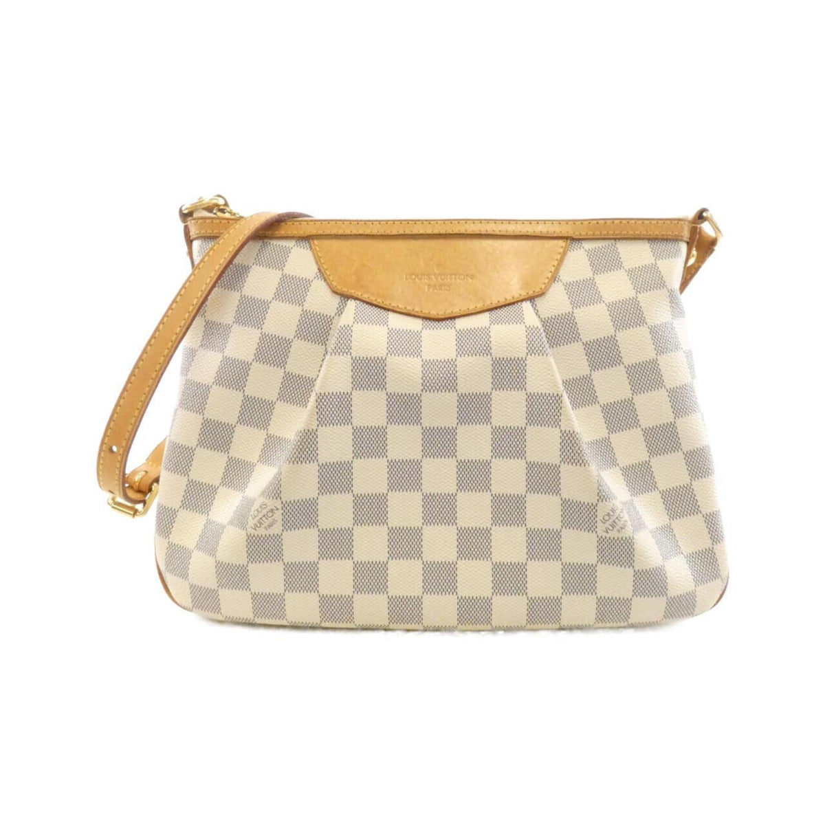 Louis Vuitton Azur Coated Canvas Shoulder Bag (Pre-Owned)