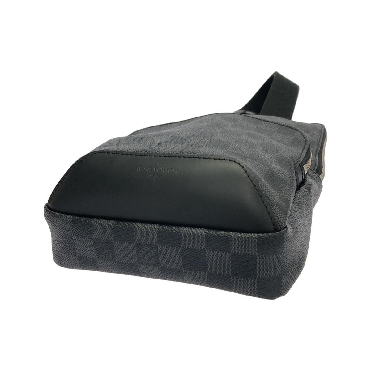 Louis Vuitton Graphite Coated Canvas Shoulder Bag (Pre-Owned)