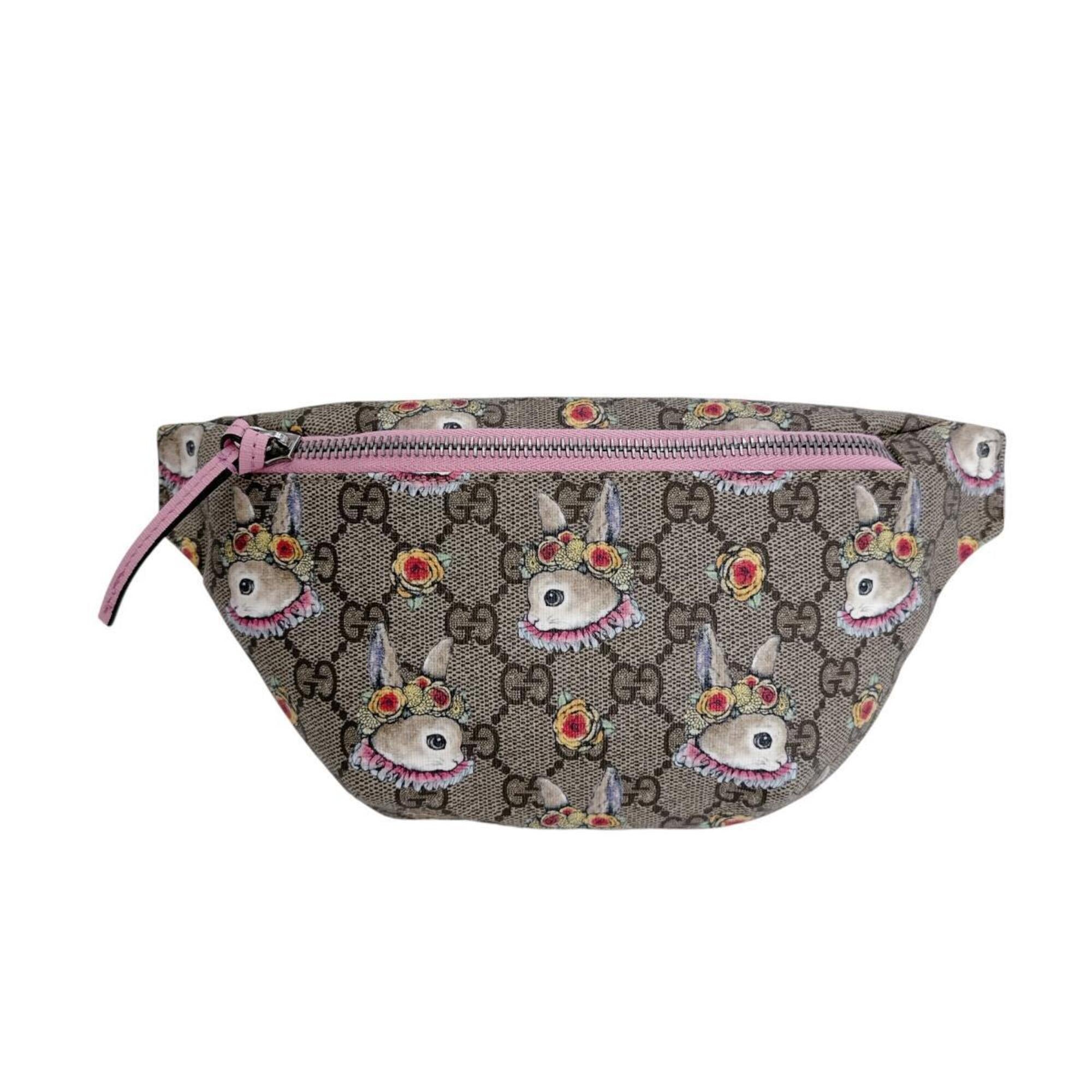 Gucci Beige Gg Supreme Fanny Pack (Pre-Owned)