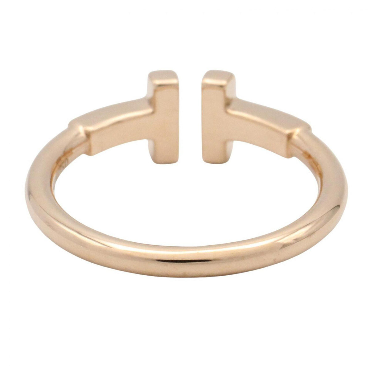 Tiffany Gold Pink Gold (18K) Band Ring (Pre-Owned)