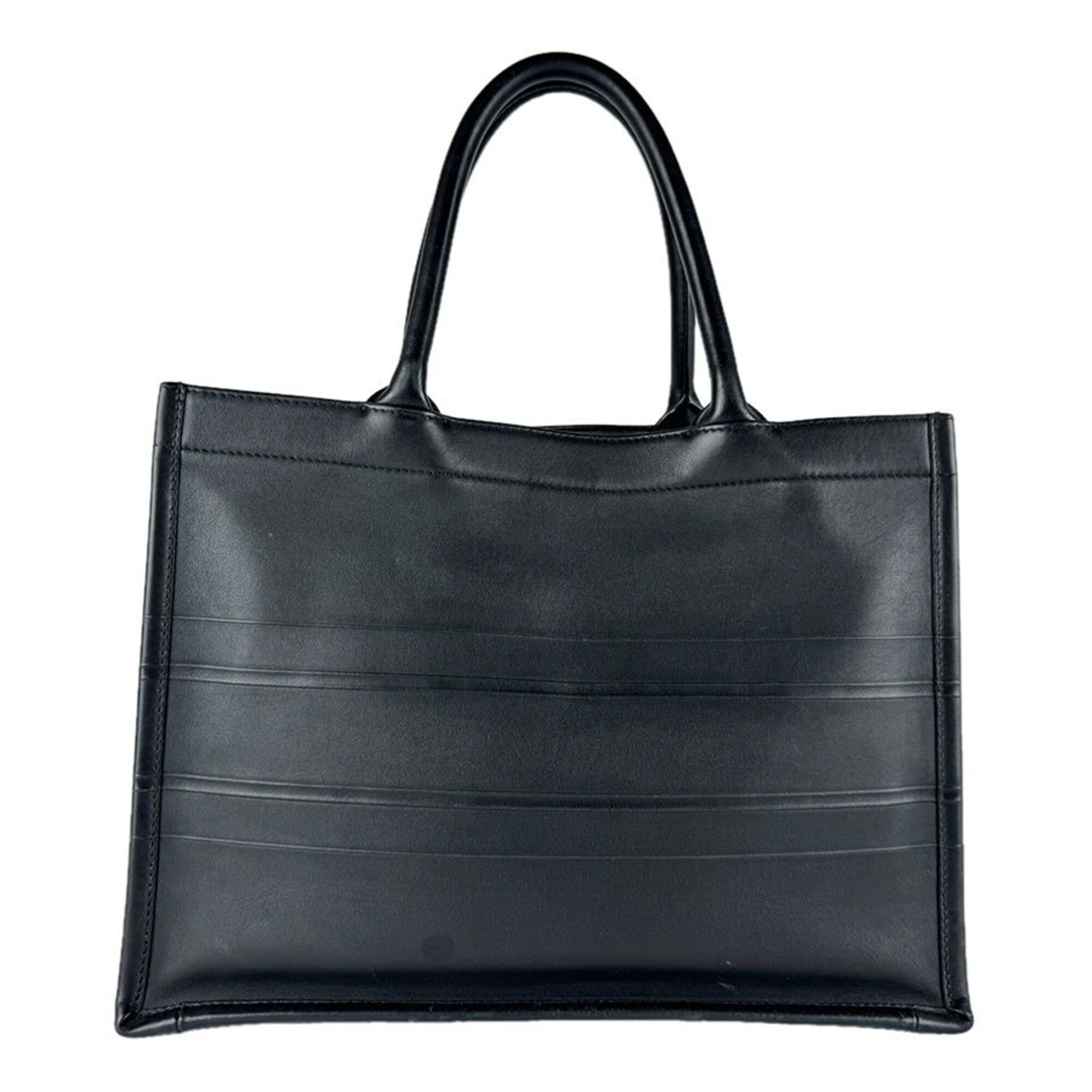 Christian Dior Black Leather Handbag (Pre-Owned)