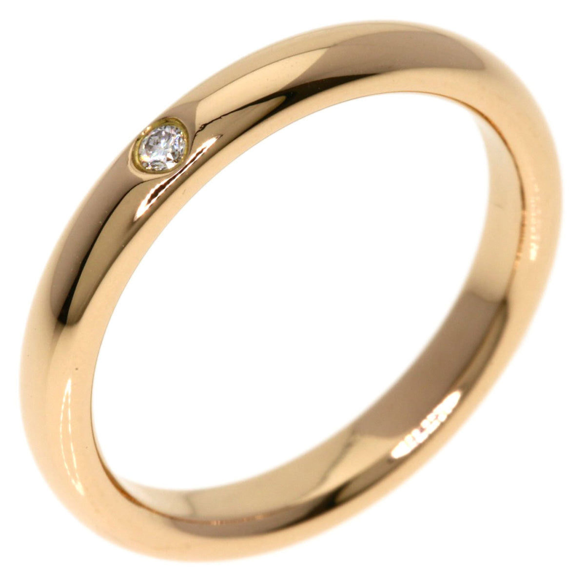 Tiffany Pink Gold (18K) Band Ring (Pre-Owned)