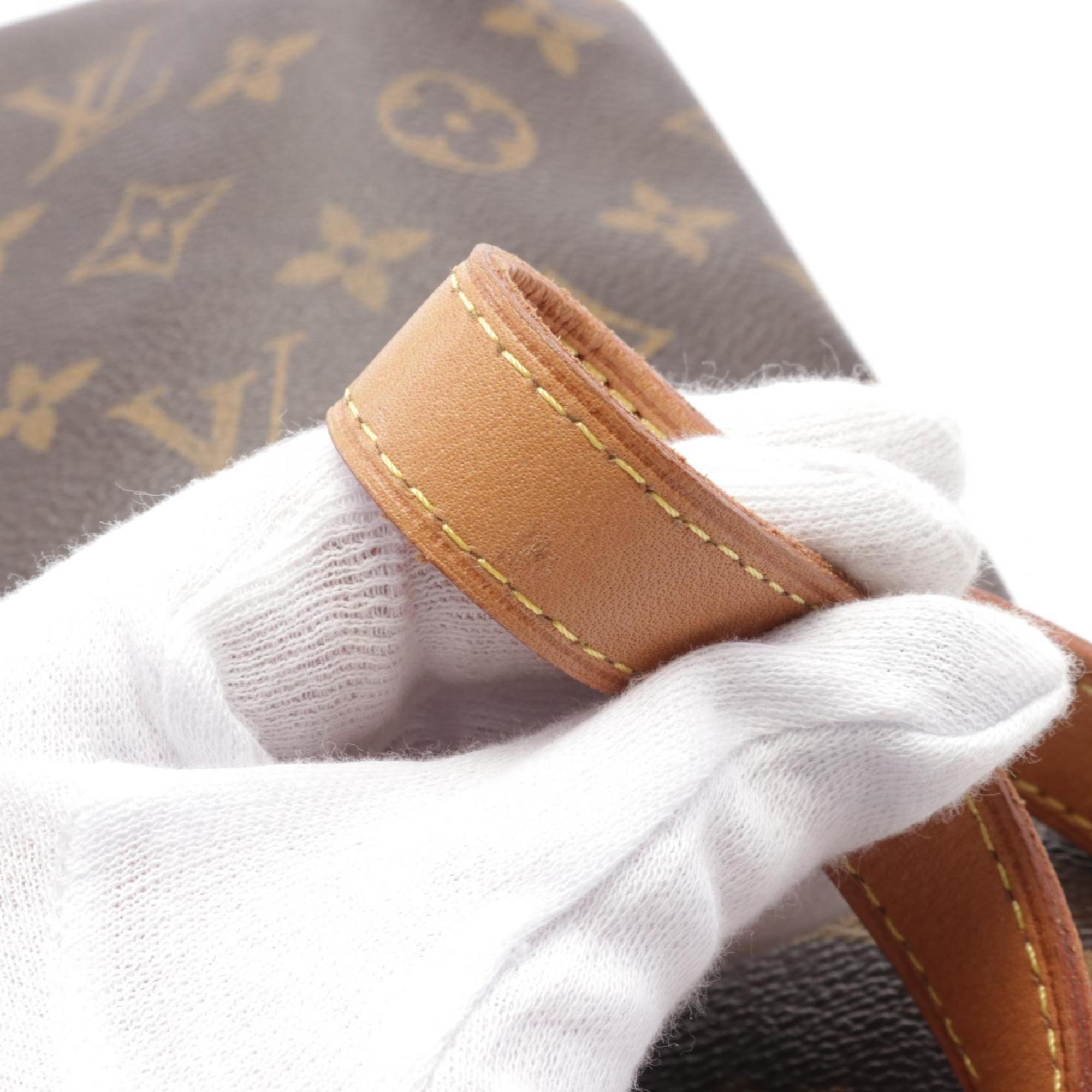 Louis Vuitton Brown Monogram Coated Canvas Shoulder Bag (Pre-Owned)