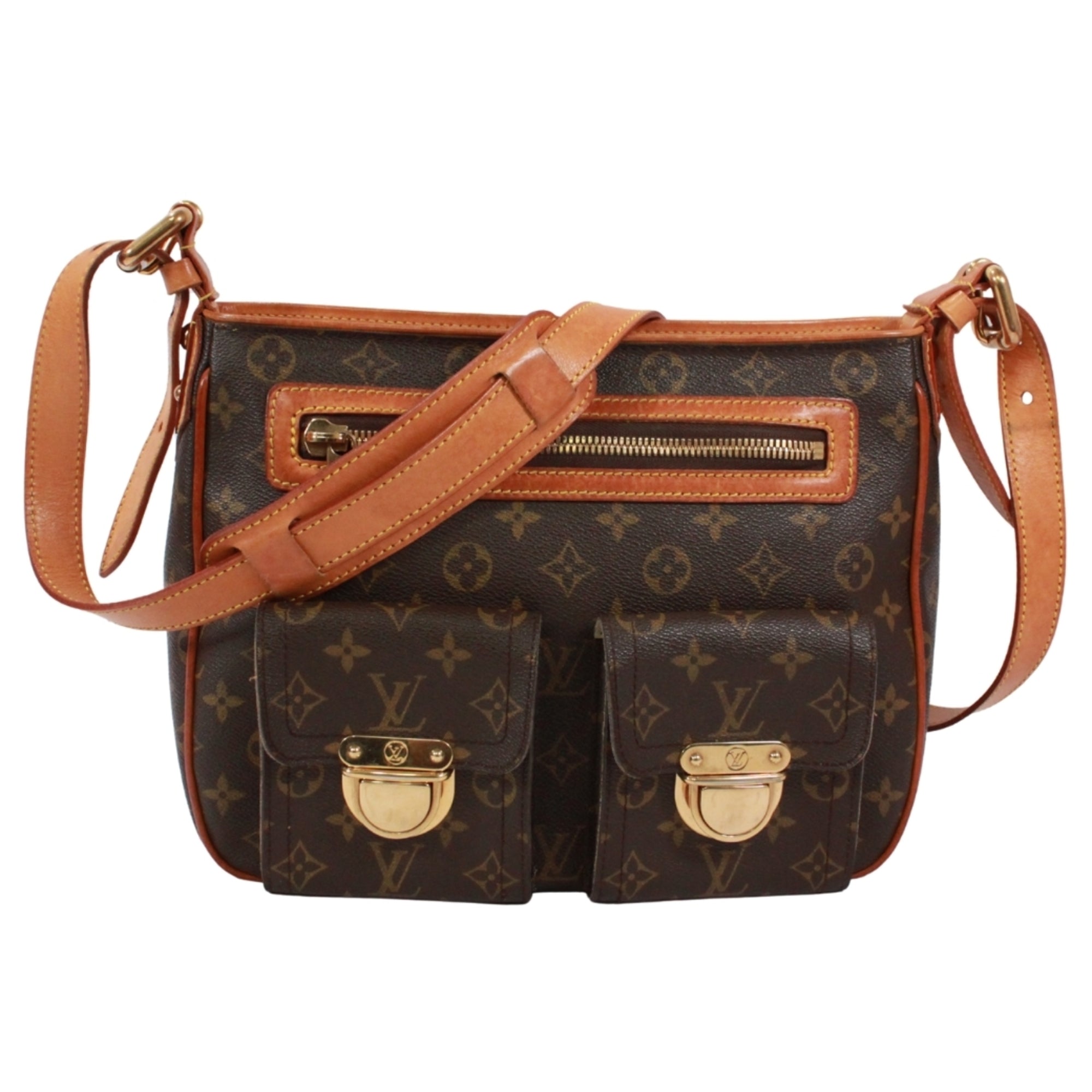 Louis Vuitton Brown Monogram Monogram Shoulder Bag (Pre-Owned)