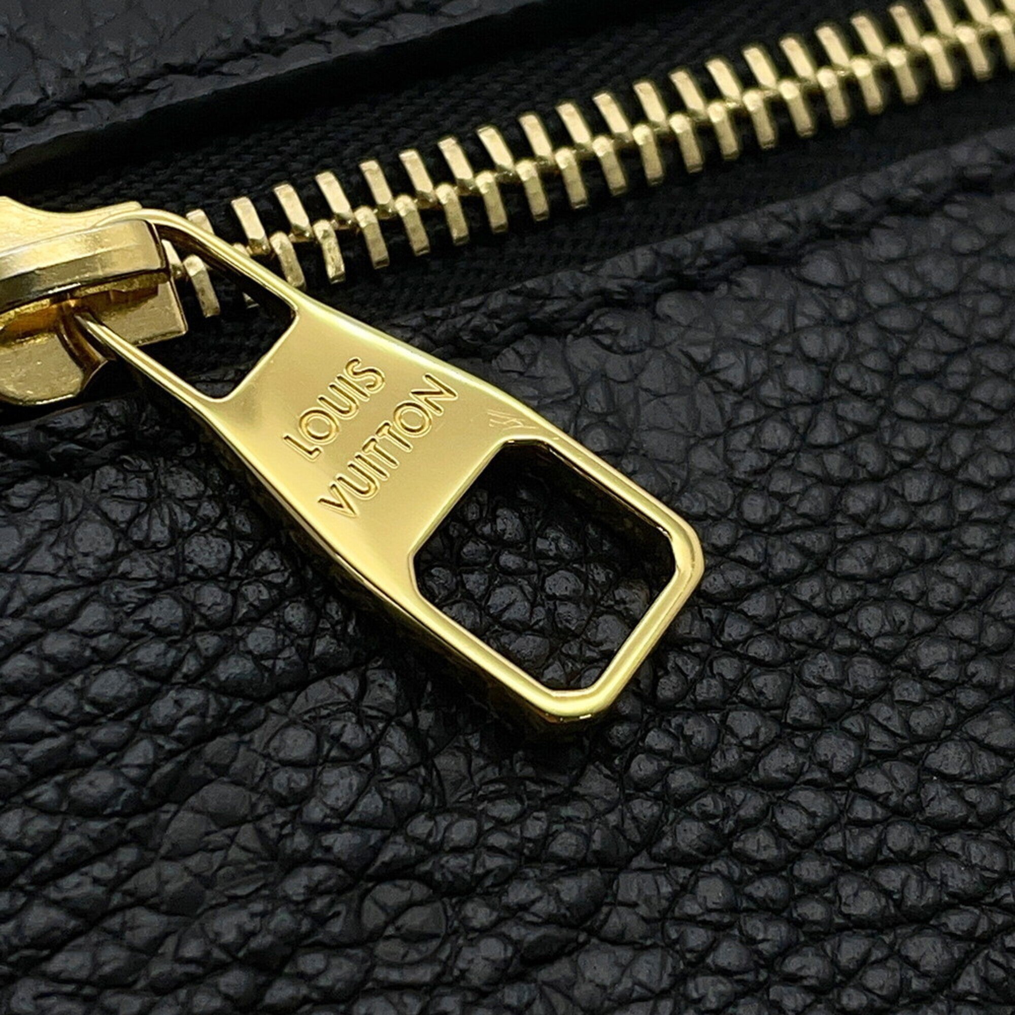 Louis Vuitton Monogram Empreinte Black Noir Monogram Empreinte Handbag Pochette Shoulder Bag (Pre-Owned)