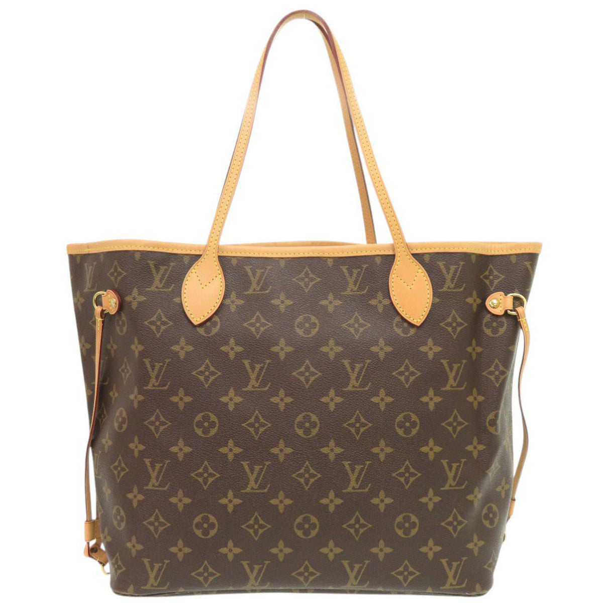 Louis Vuitton Brown Monogram Handbag Pouch Tote Bag (Pre-Owned)