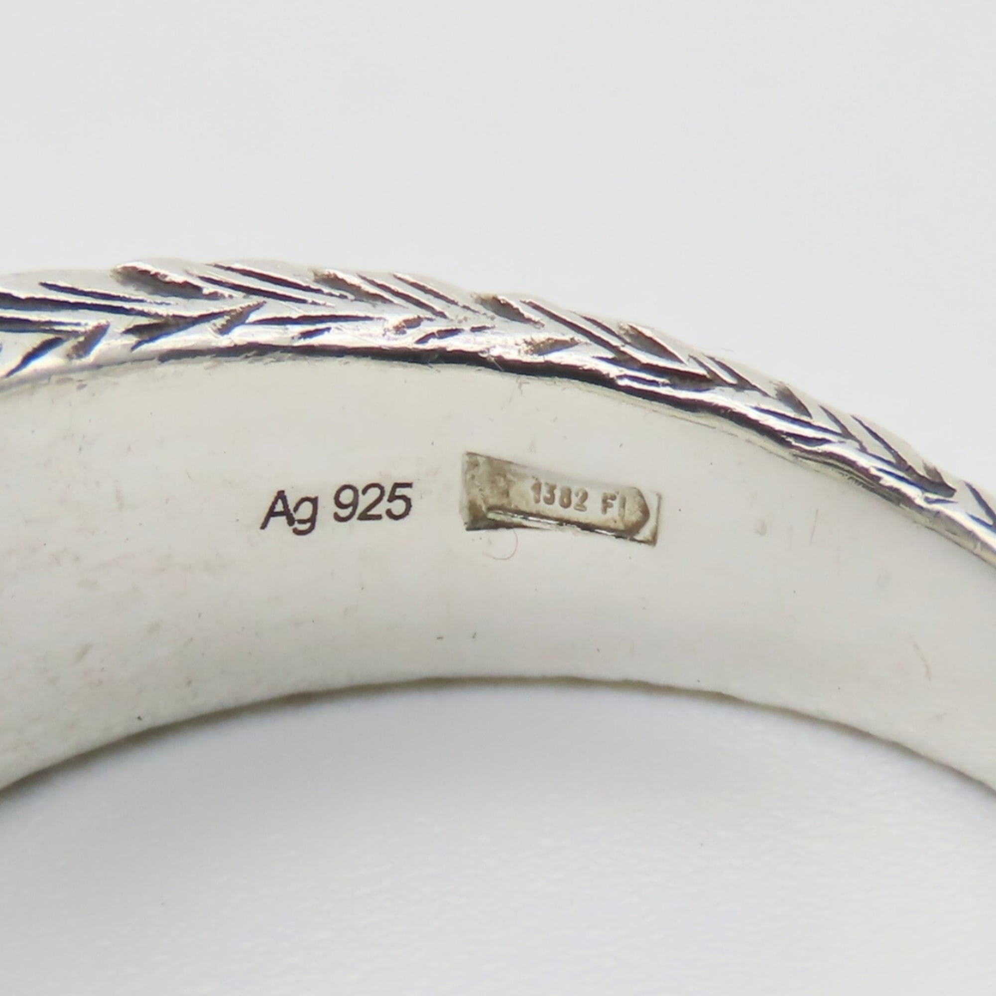 Gucci Silver Silver 925 Band Ring (Pre-Owned)