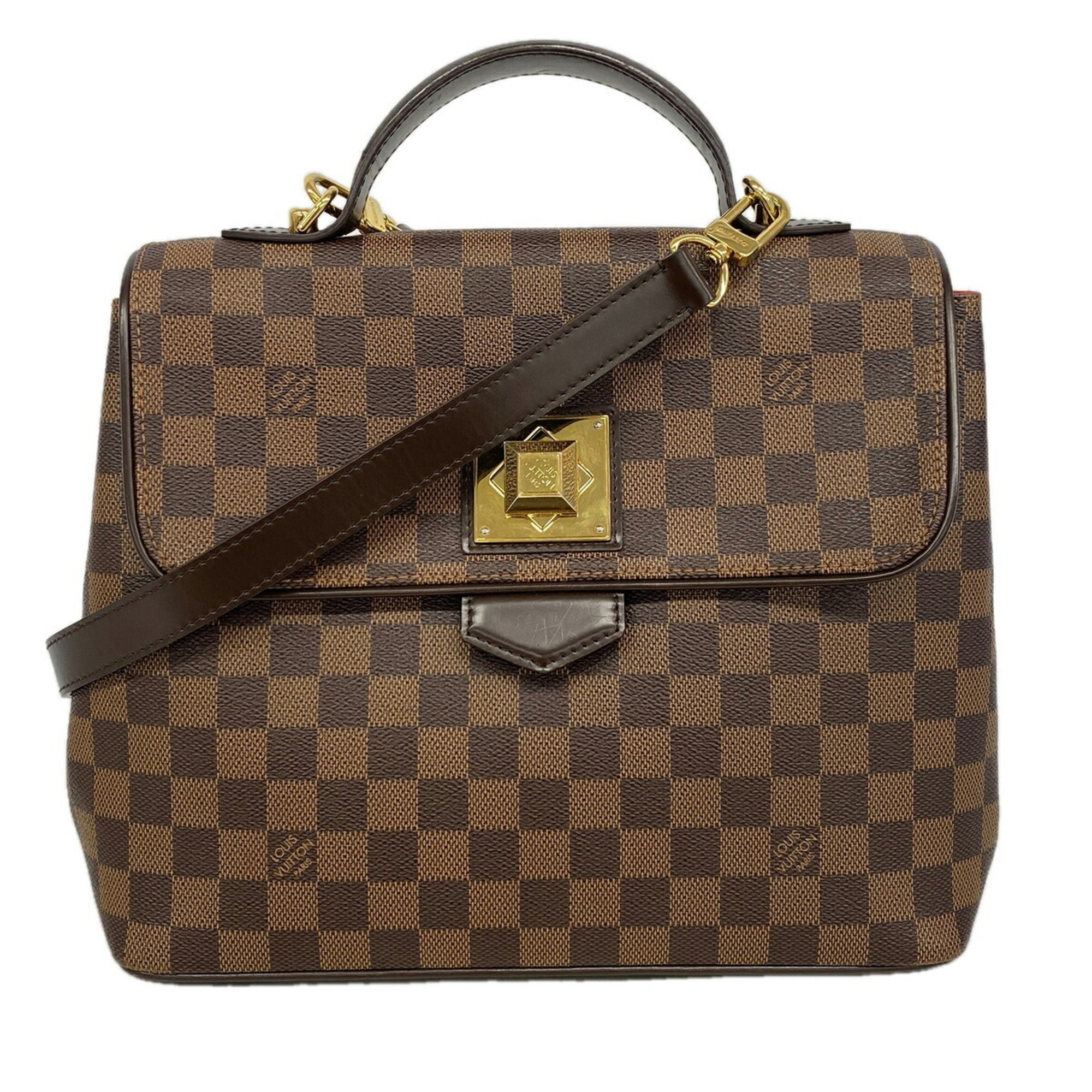 Louis Vuitton Ebene Handbag (Pre-Owned)