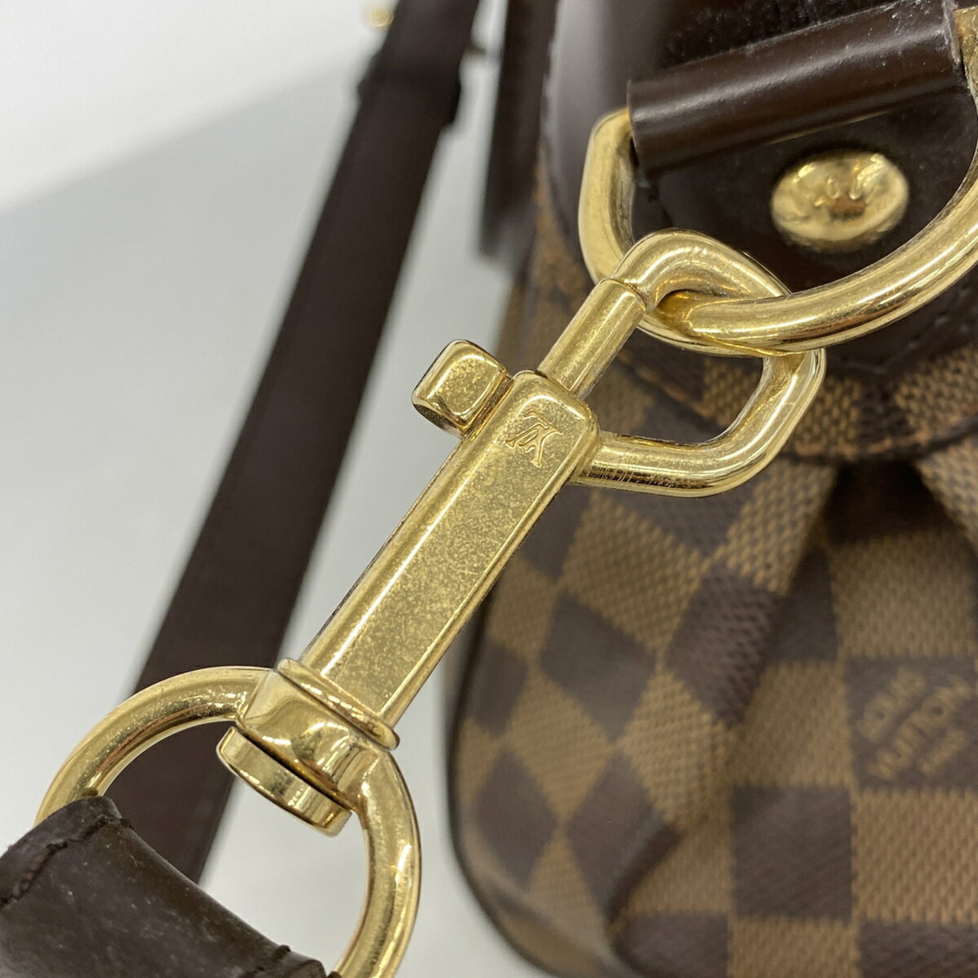 Louis Vuitton Ebene Handbag (Pre-Owned)