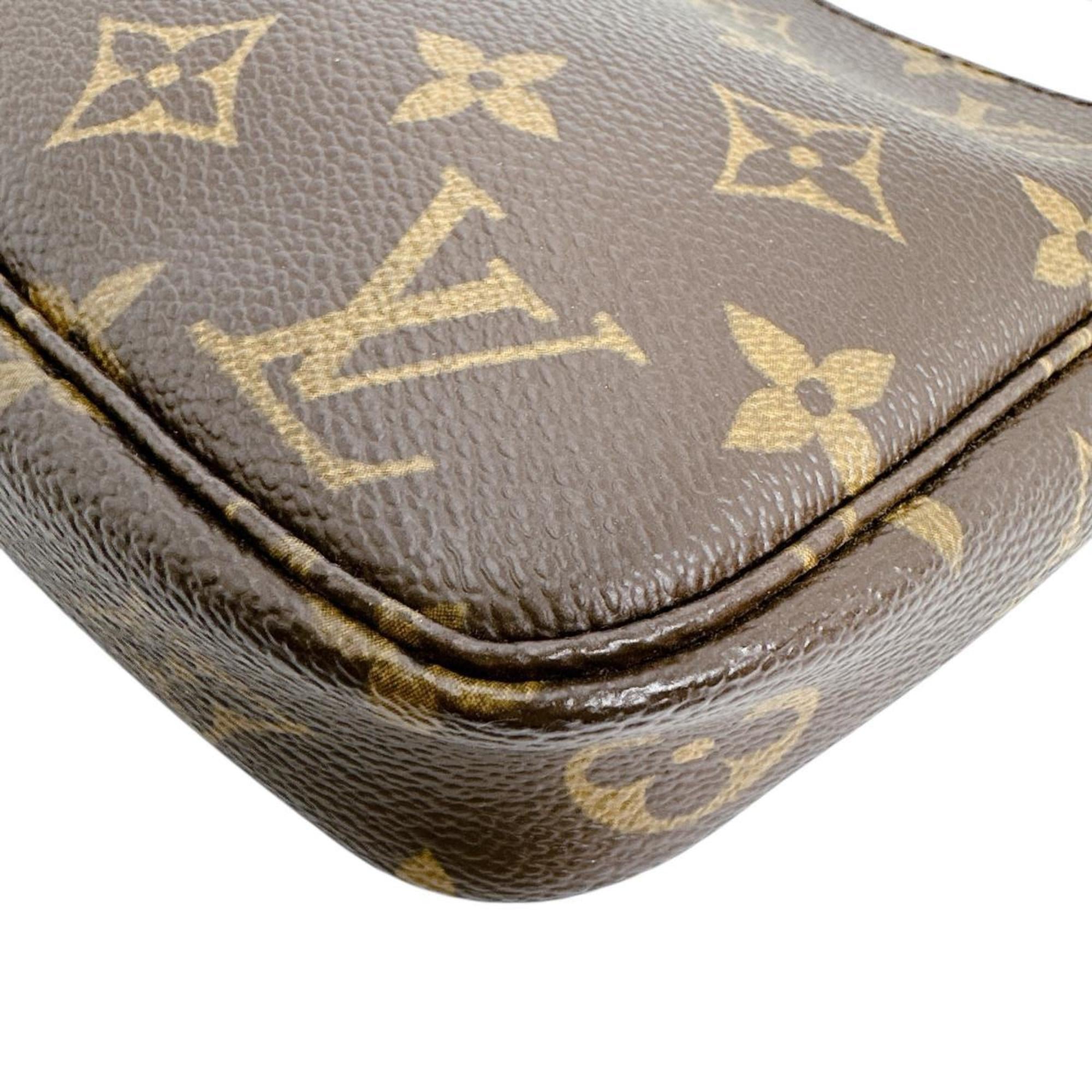 Louis Vuitton Brown Monogram Canvas Pouch (Pre-Owned)