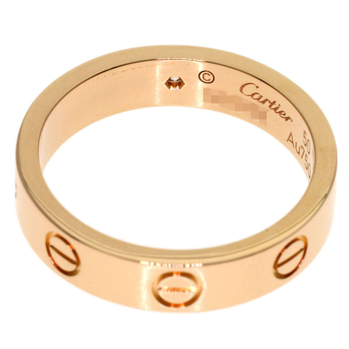 Cartier Pink Gold (18K) Band Ring (Pre-Owned)