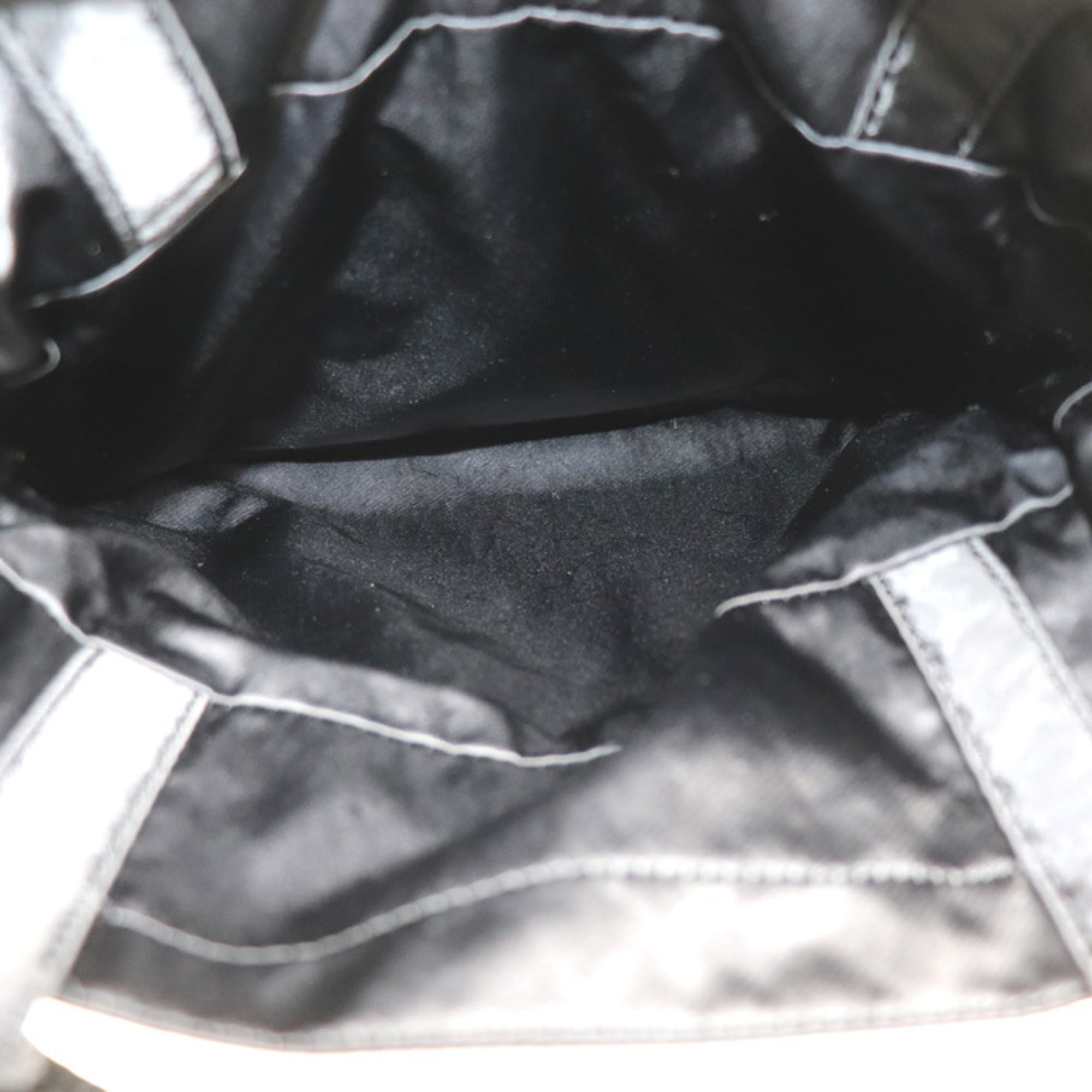 Chanel Black Nylon Pouch Tote Bag (Pre-Owned)
