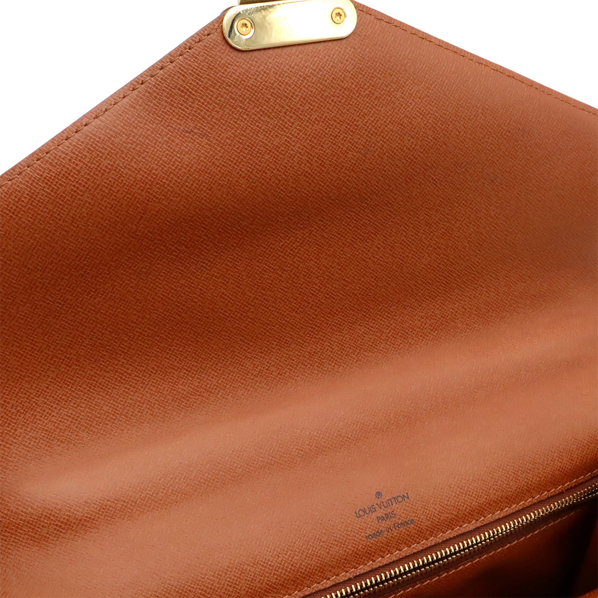 Louis Vuitton Brown Monogram Canvas Handbag Shoulder Bag (Pre-Owned)