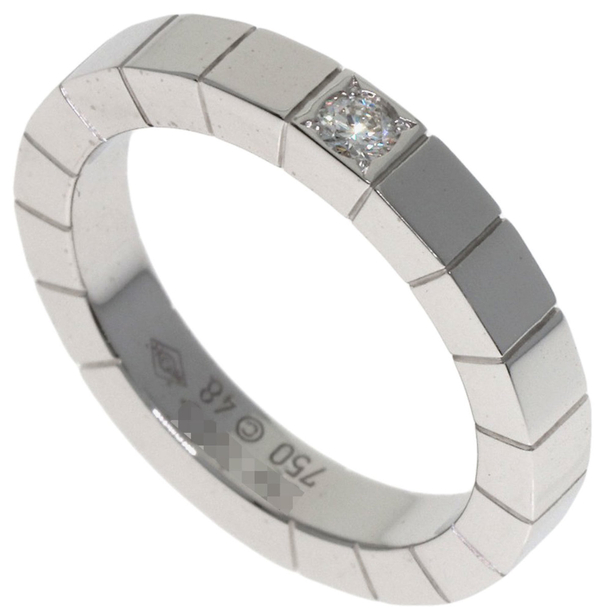 Cartier Lanieres White Gold (18K) Band Ring (Pre-Owned)