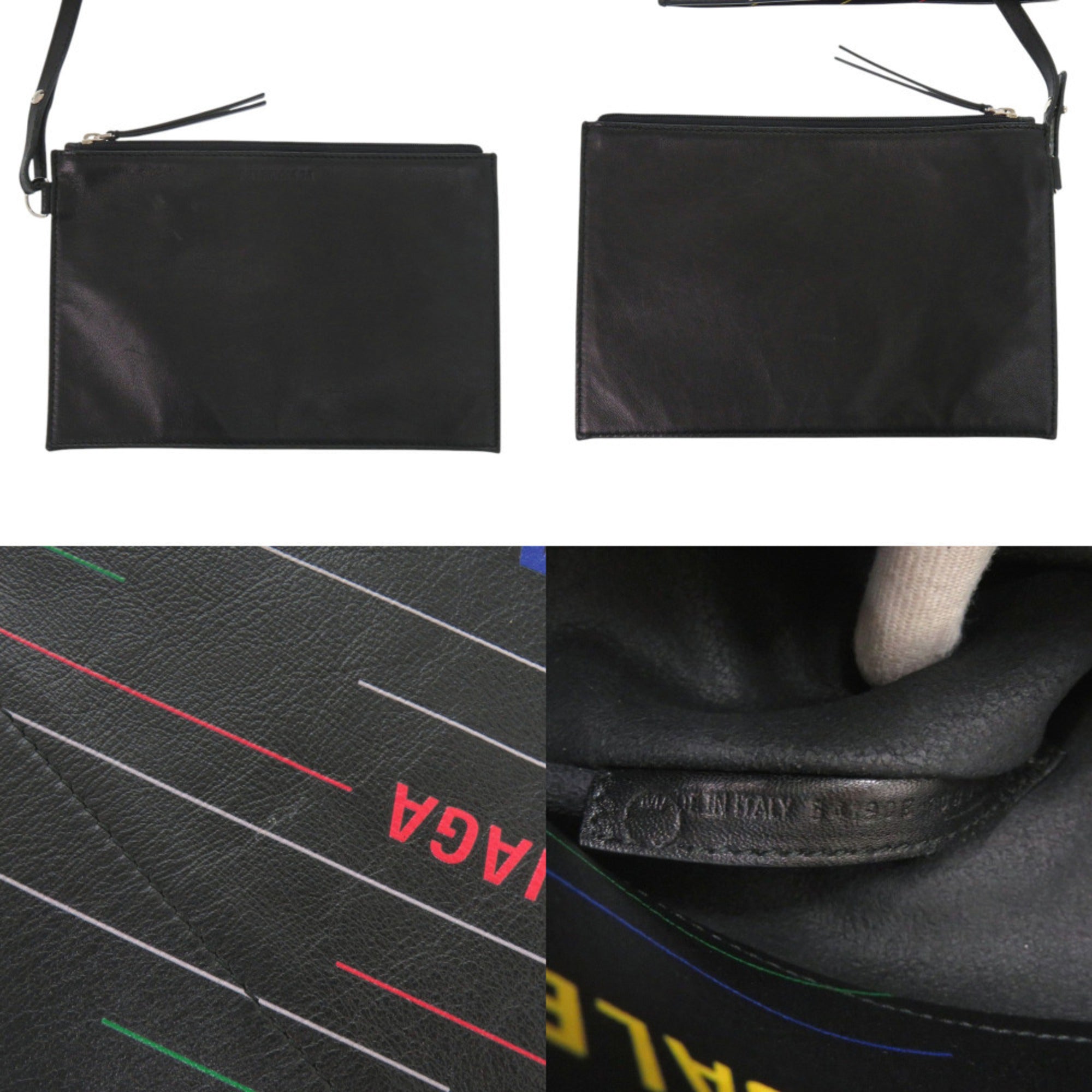 Balenciaga Black Leather Tote Bag (Pre-Owned)