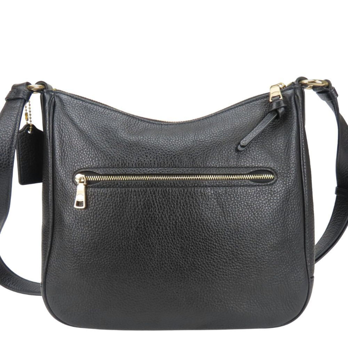 Coach Black Leather Shoulder Bag (Pre-Owned)