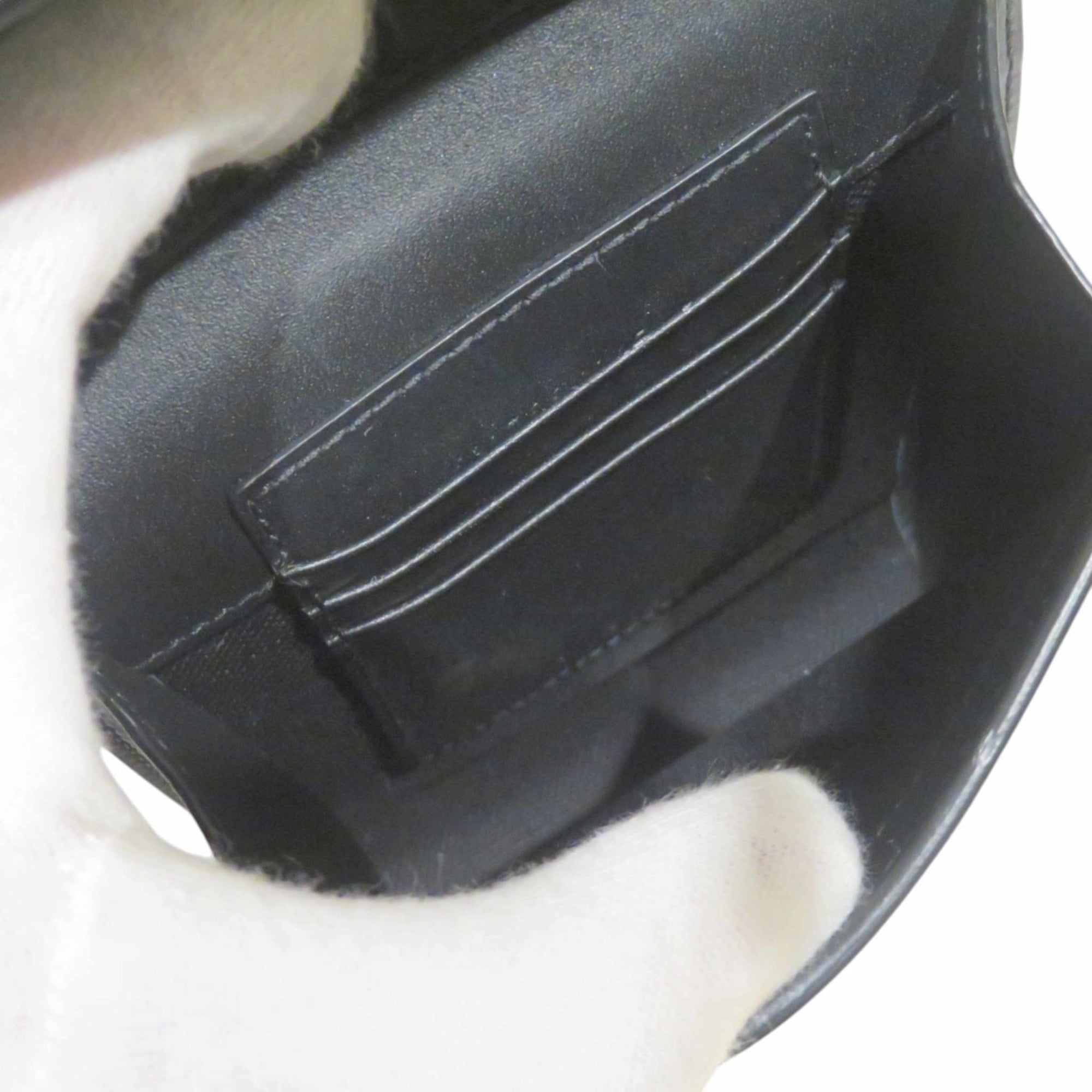 Gucci Black Coated Canvas Leather Shoulder Bag (Pre-Owned)