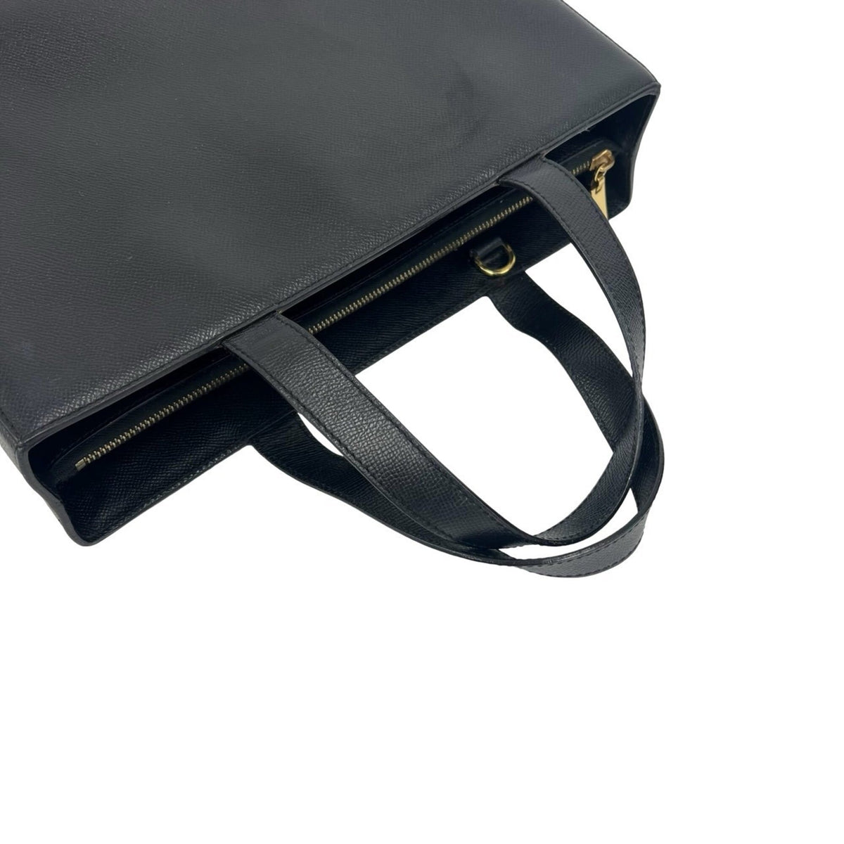 Celine Black Leather Handbag Shoulder Bag Tote Bag (Pre-Owned)