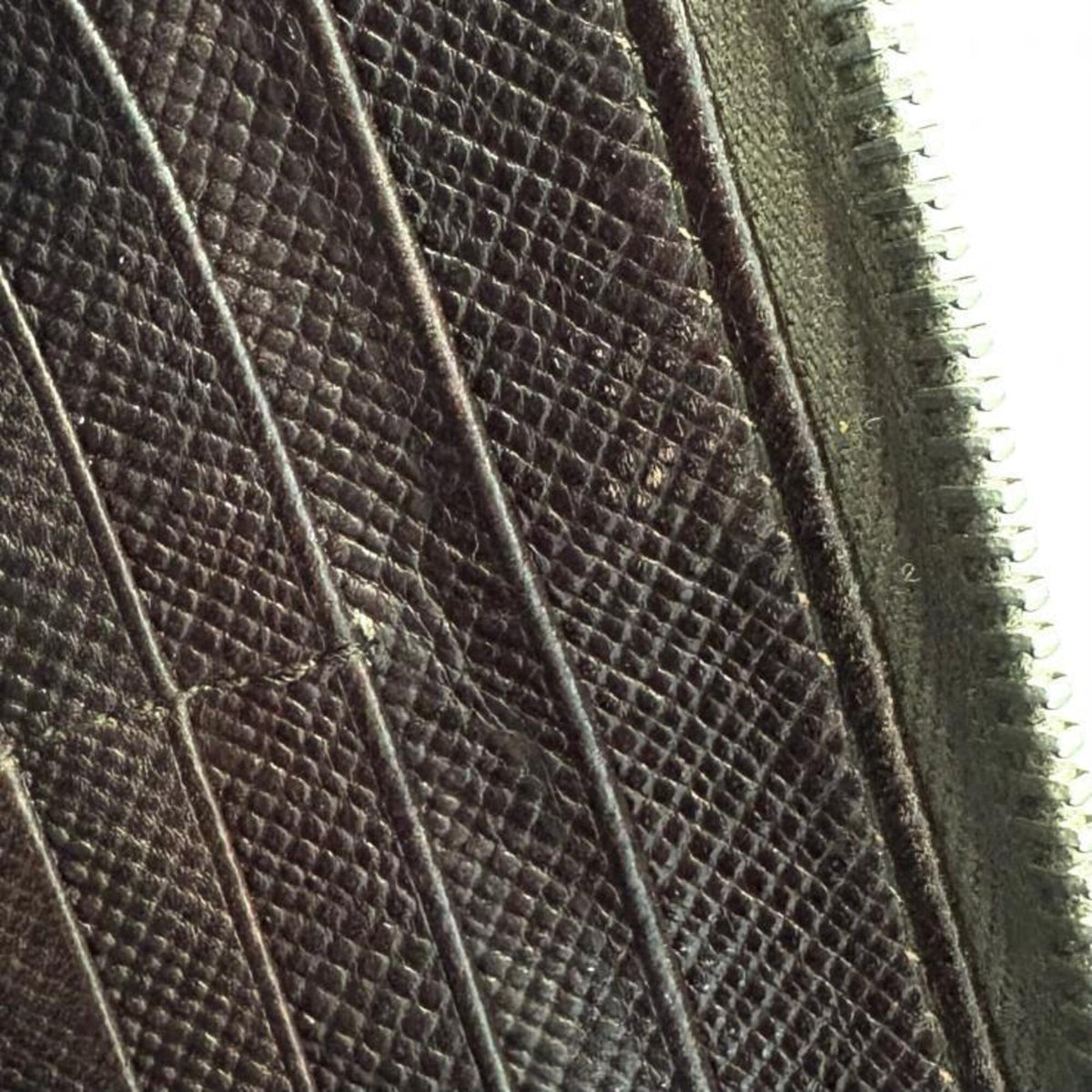 Prada Brown Saffiano Long Wallet (Bi-Fold) (Pre-Owned)