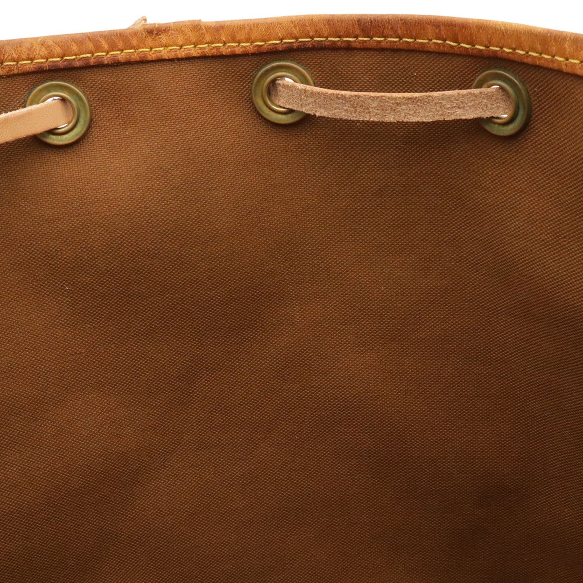 Louis Vuitton Brown Monogram Canvas Shoulder Bag (Pre-Owned)