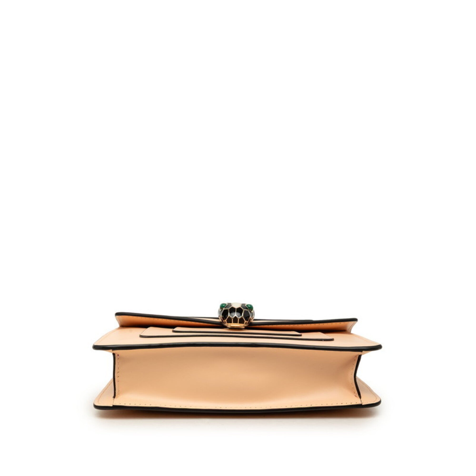 Bvlgari Beige Leather Shoulder Bag (Pre-Owned)