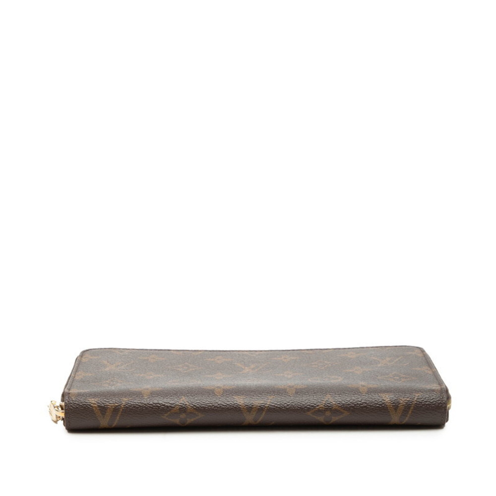 Louis Vuitton Monogram Brown Pvc Leather Long Wallet (Bi-Fold) (Pre-Owned)