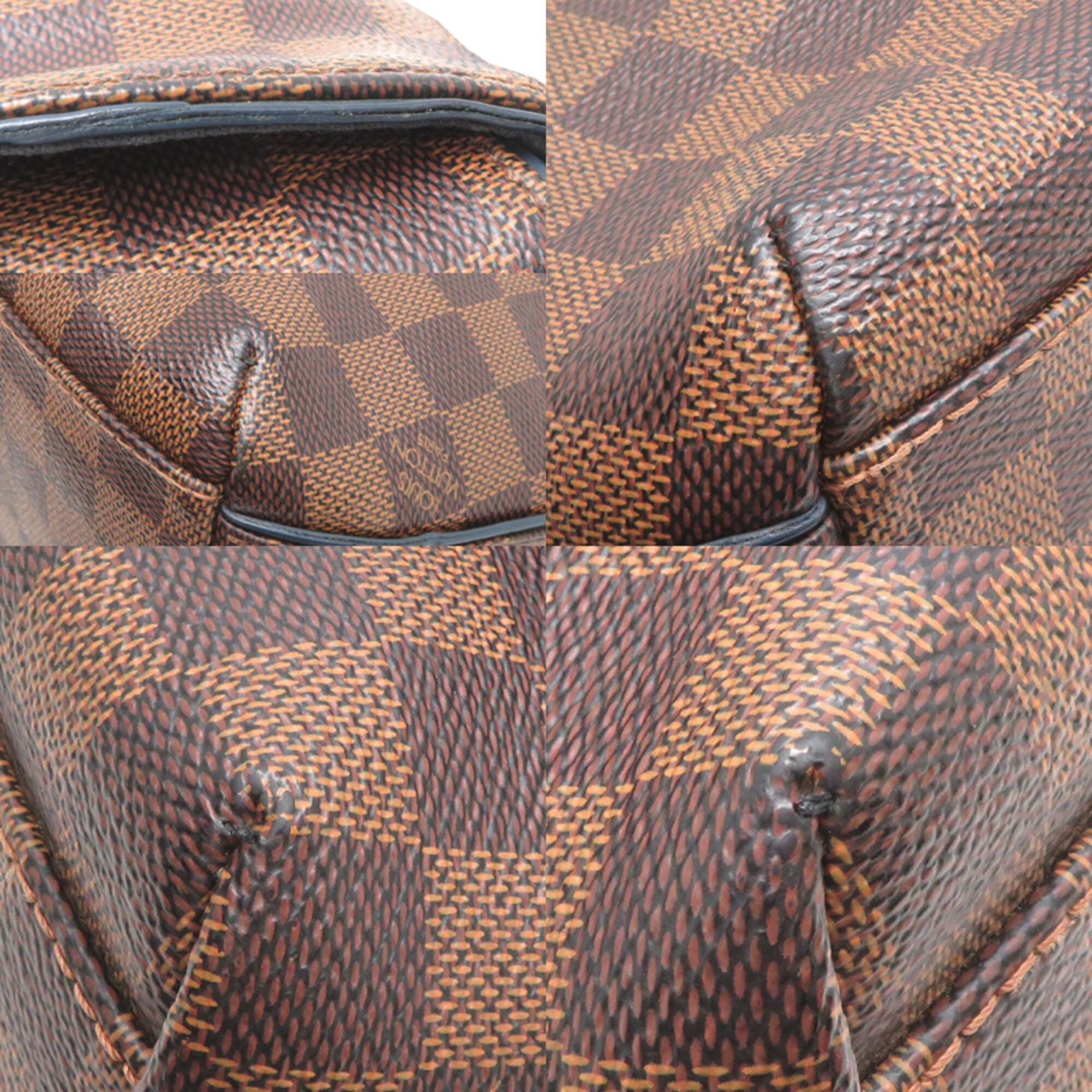 Louis Vuitton Brown Damier Canvas Messenger Bag (Pre-Owned)