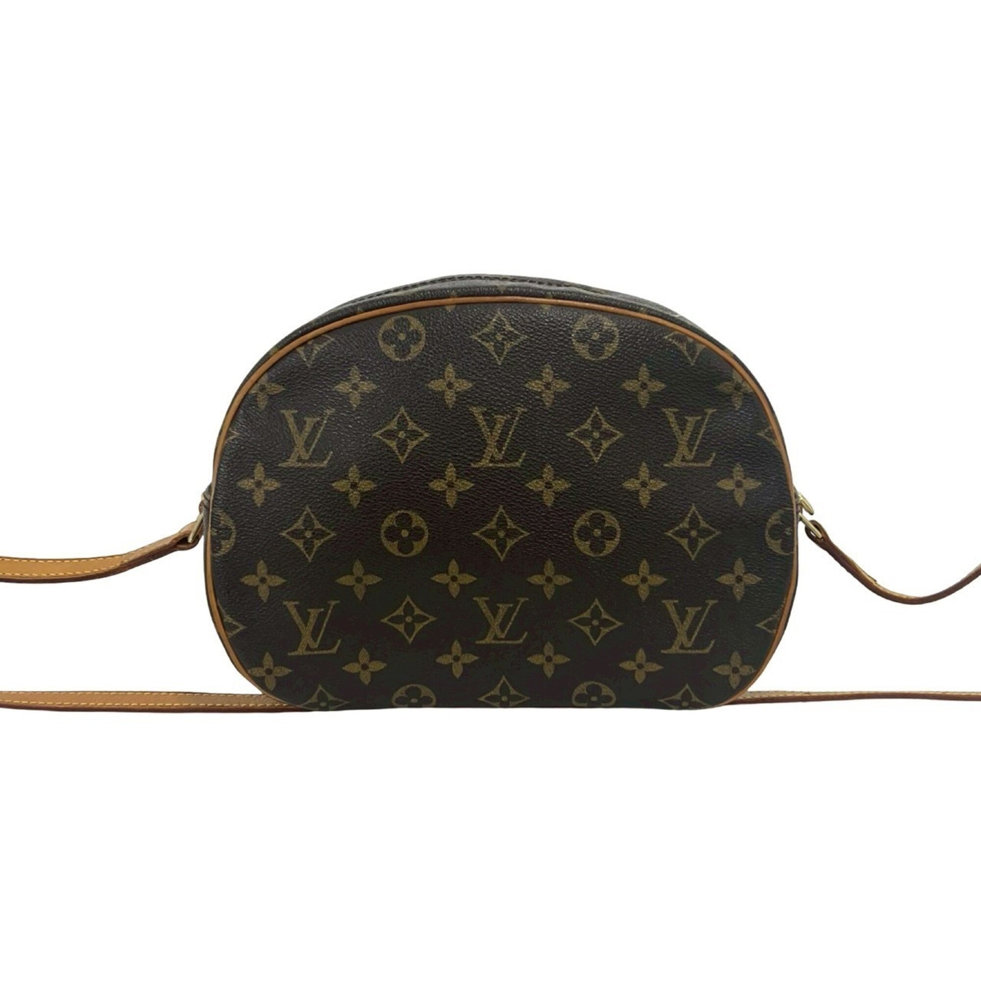 Louis Vuitton Brown Leather Pvc Shoulder Bag (Pre-Owned)
