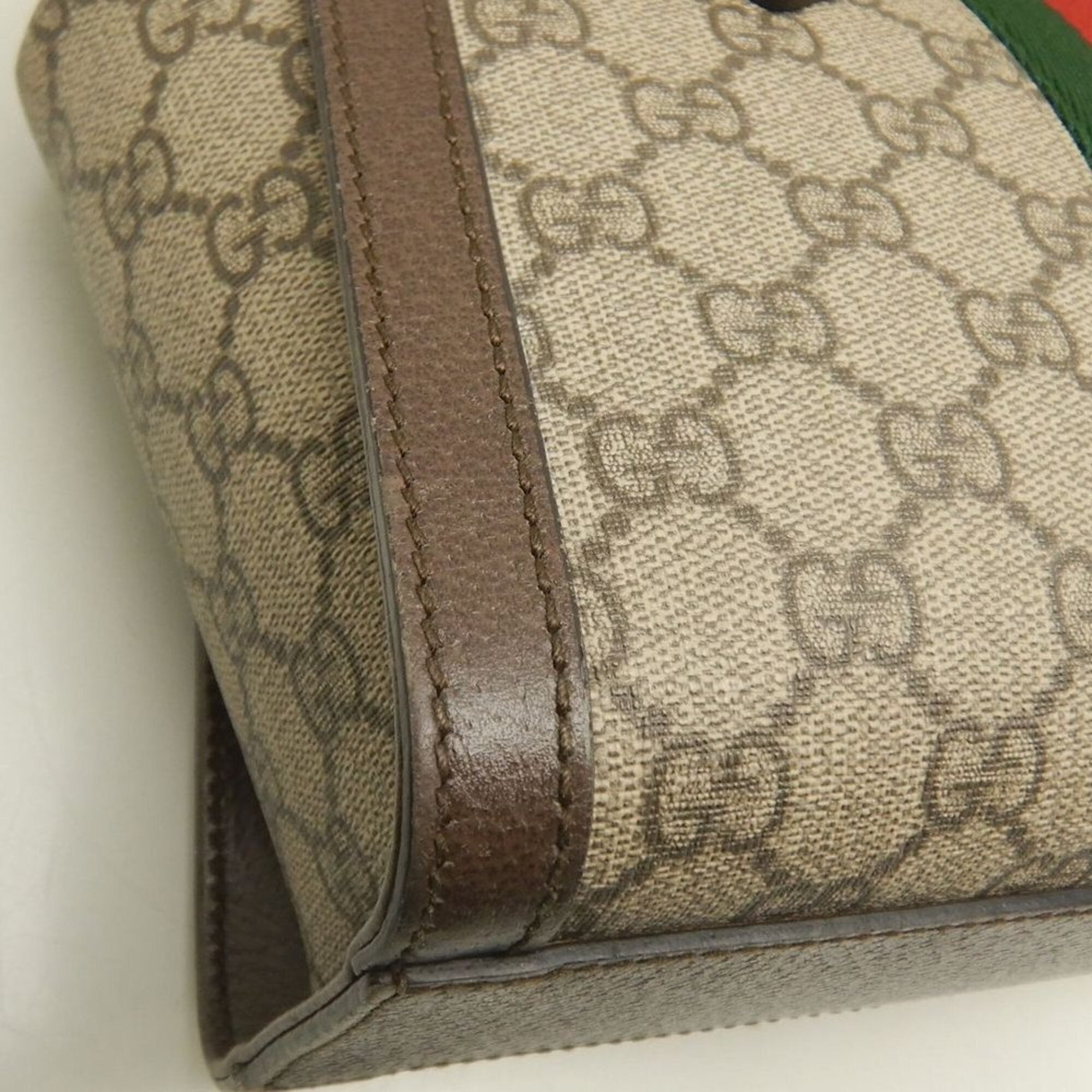 Gucci Beige Gg Supreme Tote Bag (Pre-Owned)