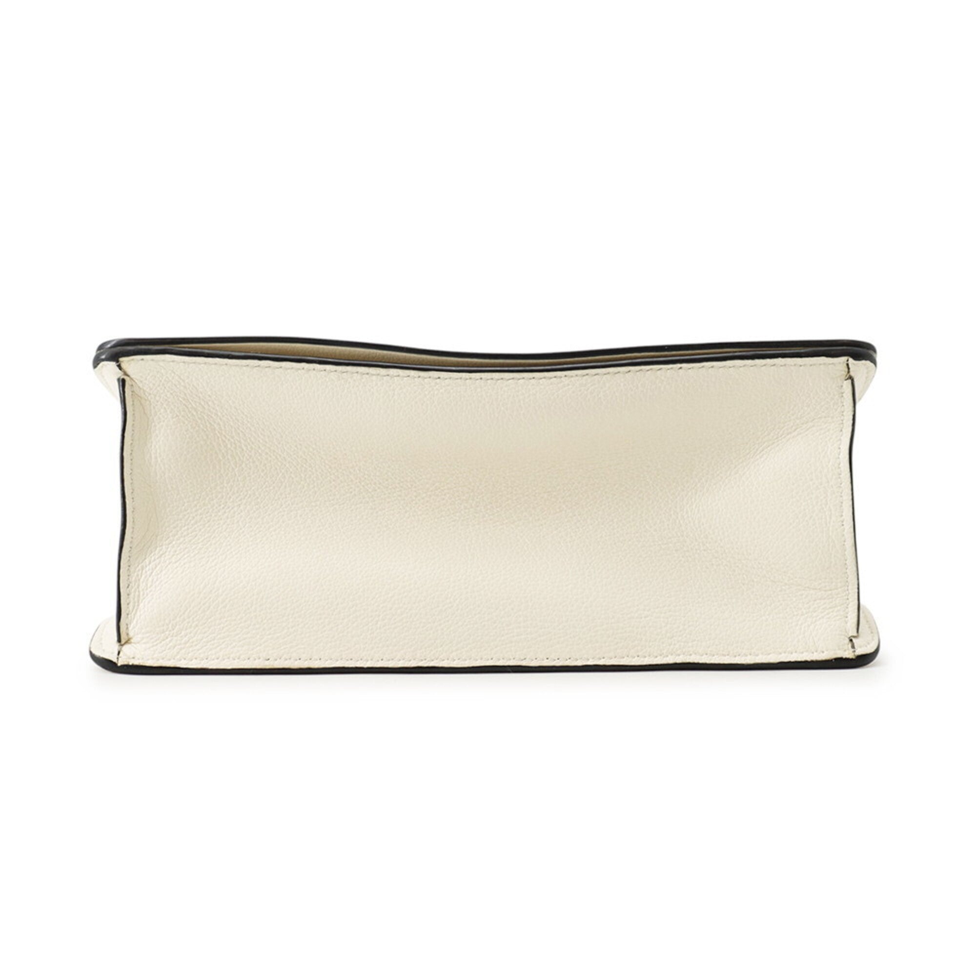 Prada White Leather Shoulder Bag (Pre-Owned)