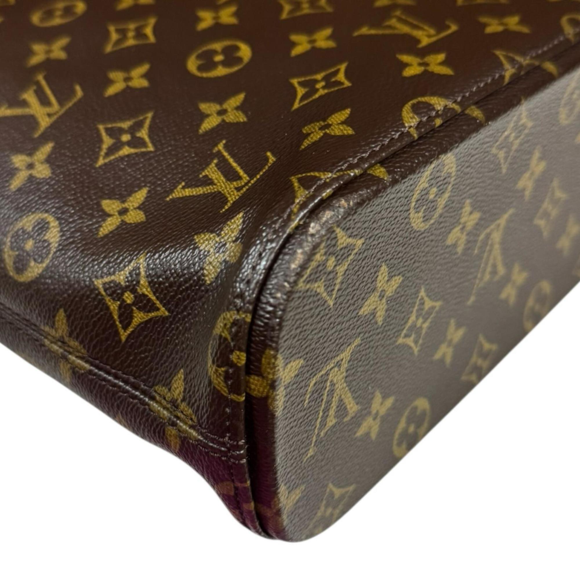 Louis Vuitton Brown Monogram Canvas Tote Bag (Pre-Owned)