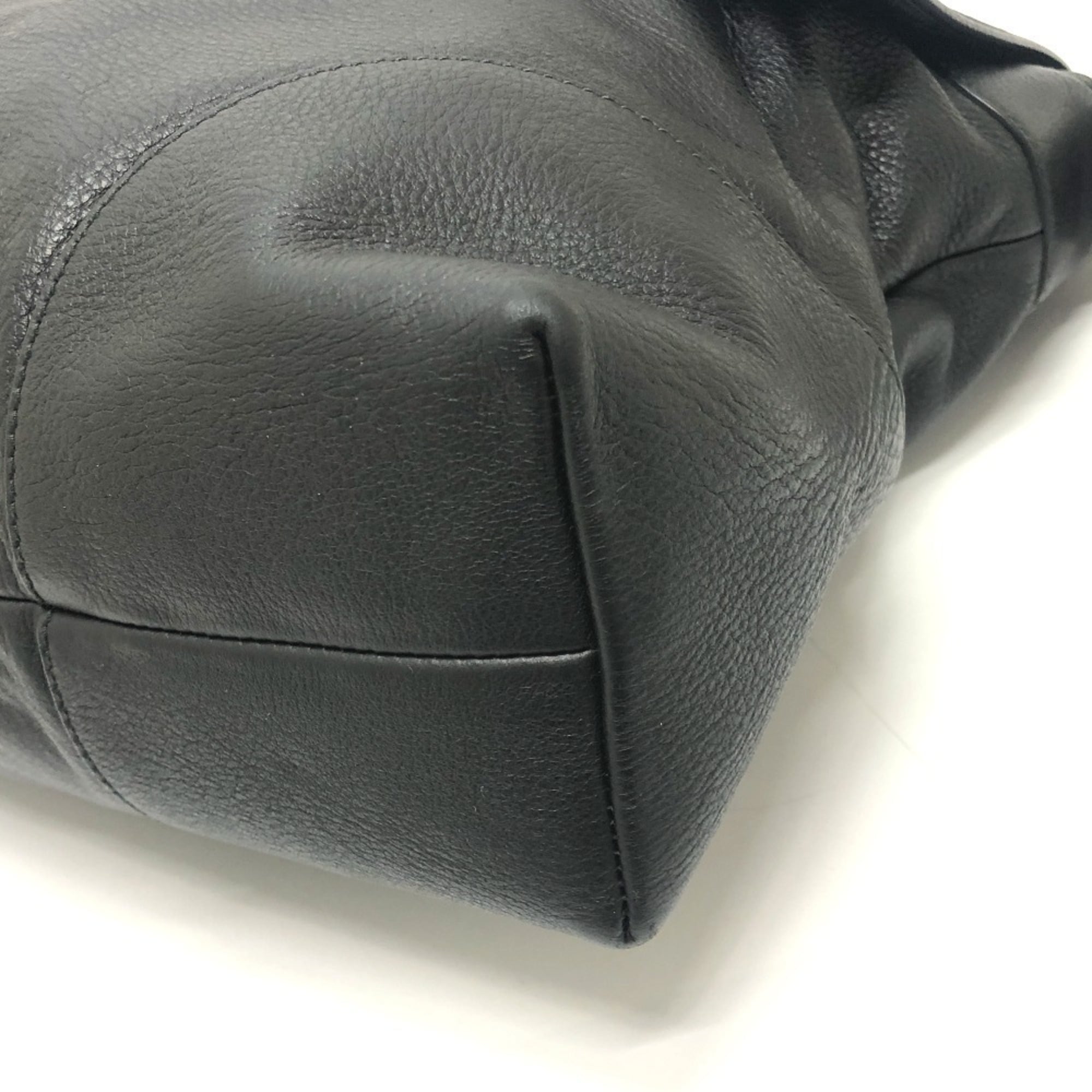 Dolce & Gabbana Black Leather Shoulder Bag (Pre-Owned)