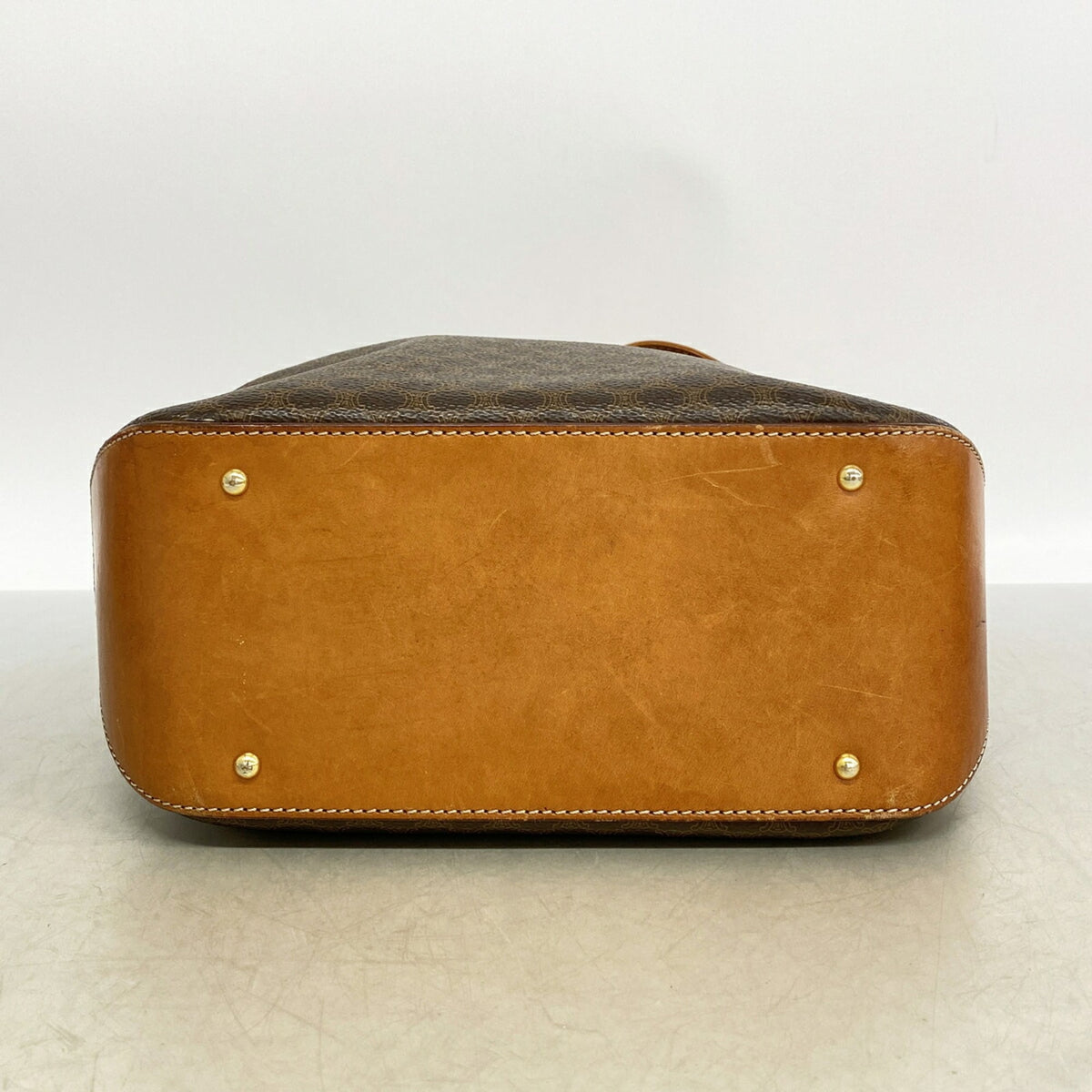 Celine Brown Pvc Shoulder Bag (Pre-Owned)