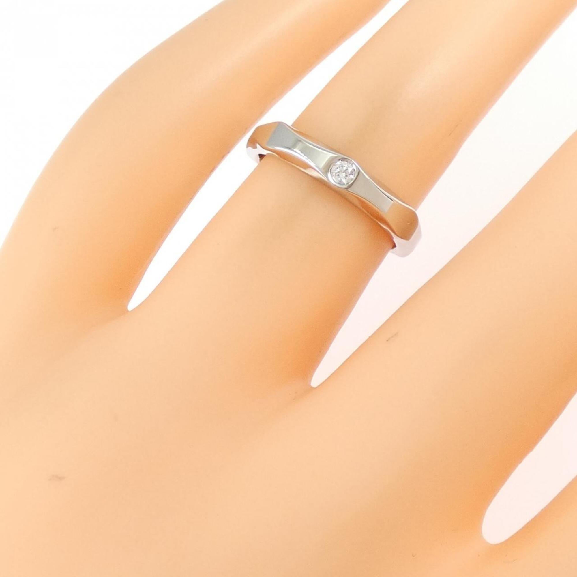 Bvlgari Platinum 950 Band Ring (Pre-Owned)