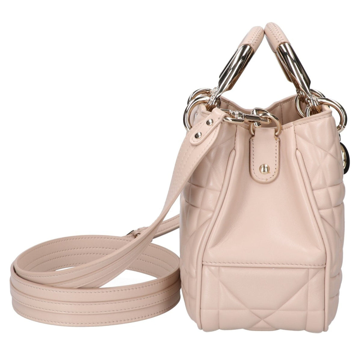 Christian Dior Beige Leather Handbag (Pre-Owned)