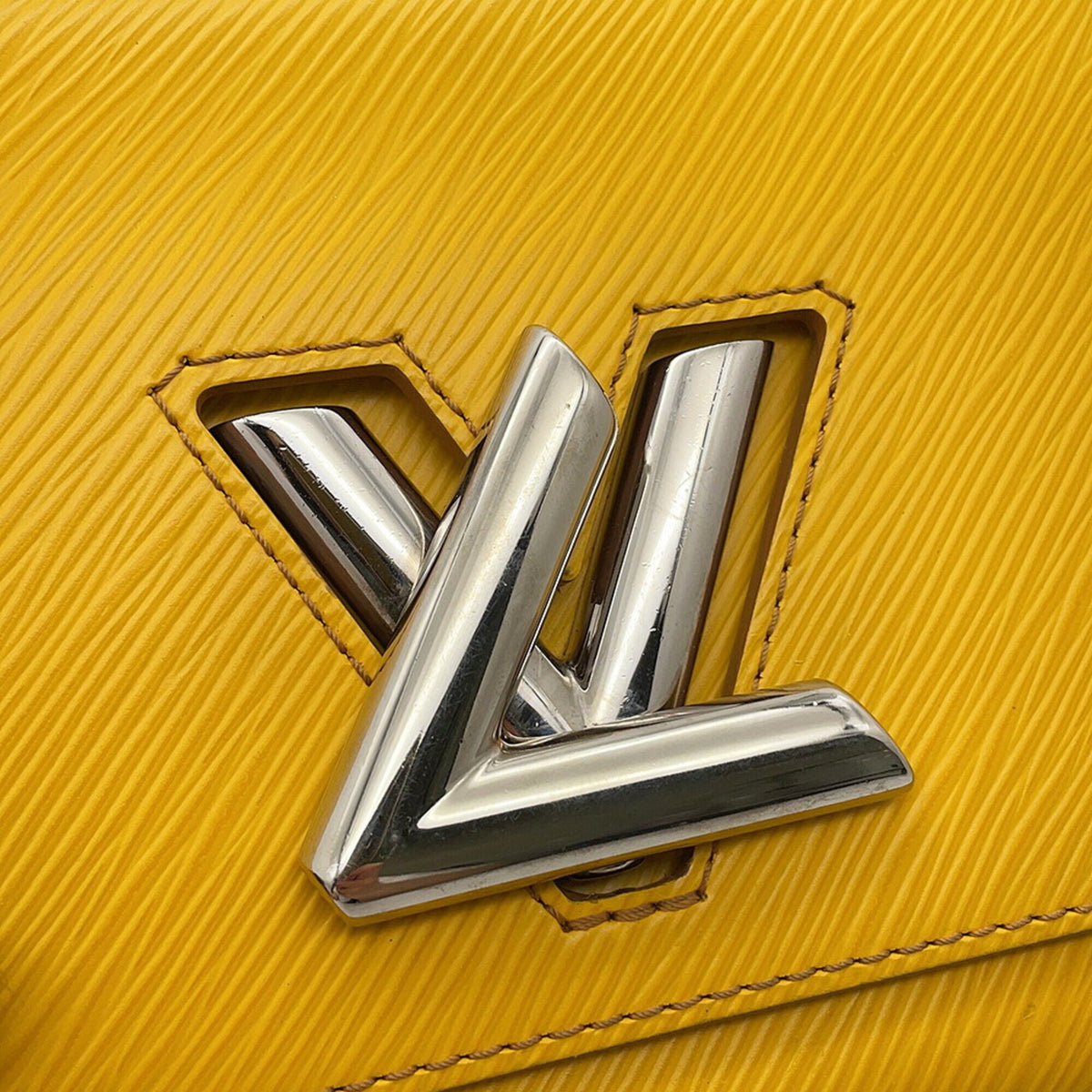 Louis Vuitton Yellow Epi Leather Handbag Shoulder Bag (Pre-Owned)