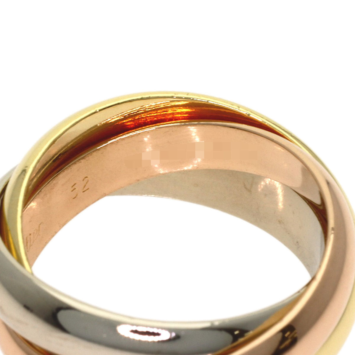 Cartier Yellow Gold (18K) Pink Gold (18K) White Gold (18K) Band Ring (Pre-Owned)