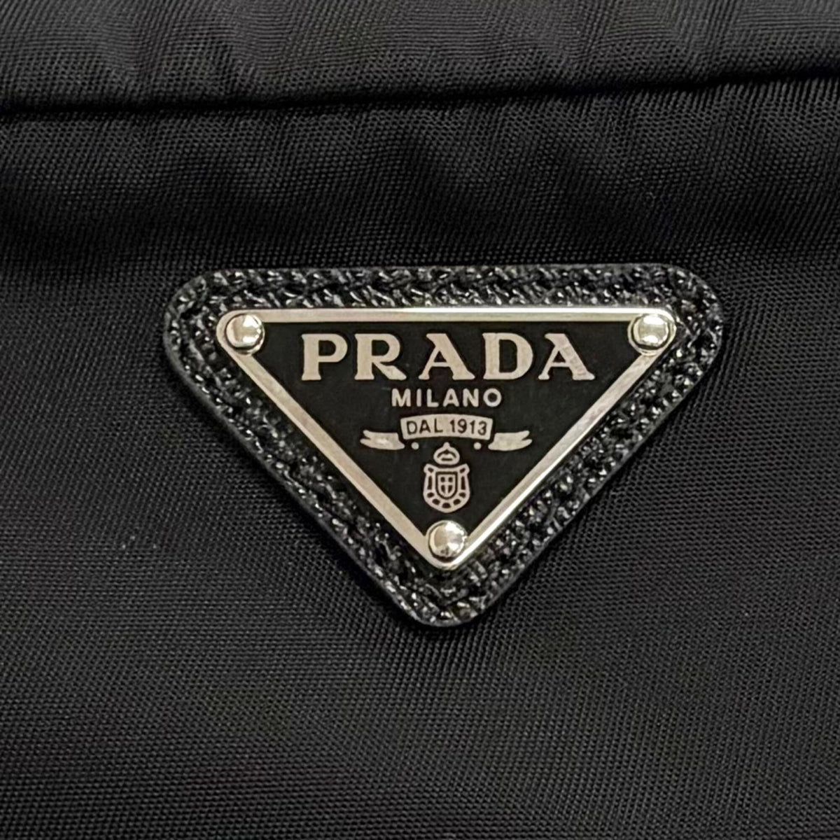 Prada Black Nylon Pouch (Pre-Owned)