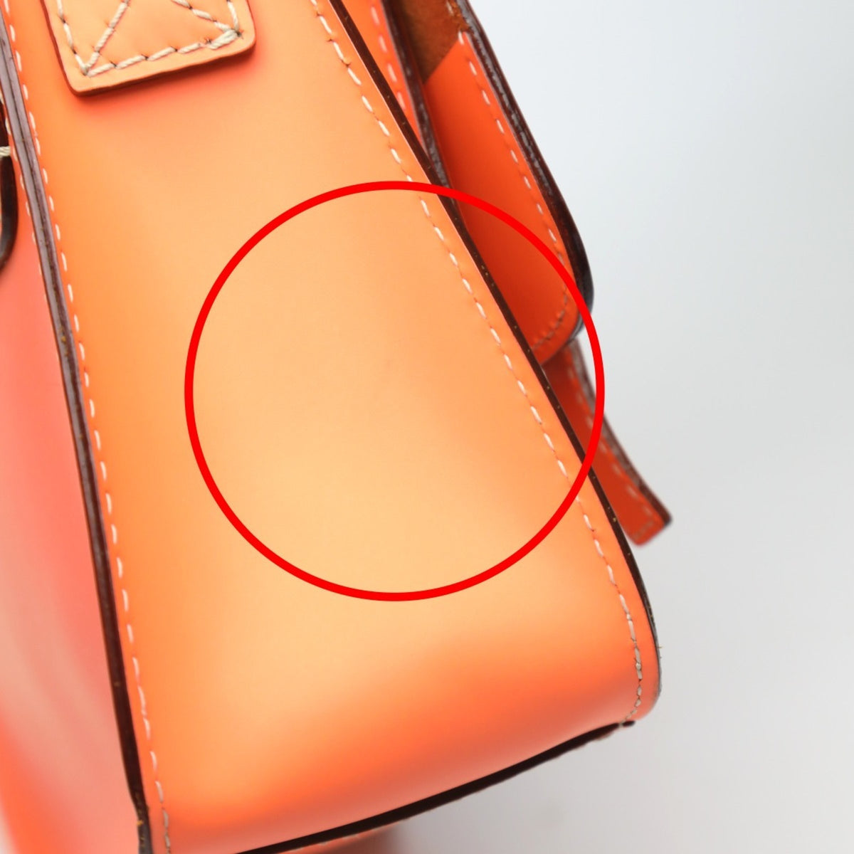 Kate Spade Orange Leather Pochette Shoulder Bag (Pre-Owned)